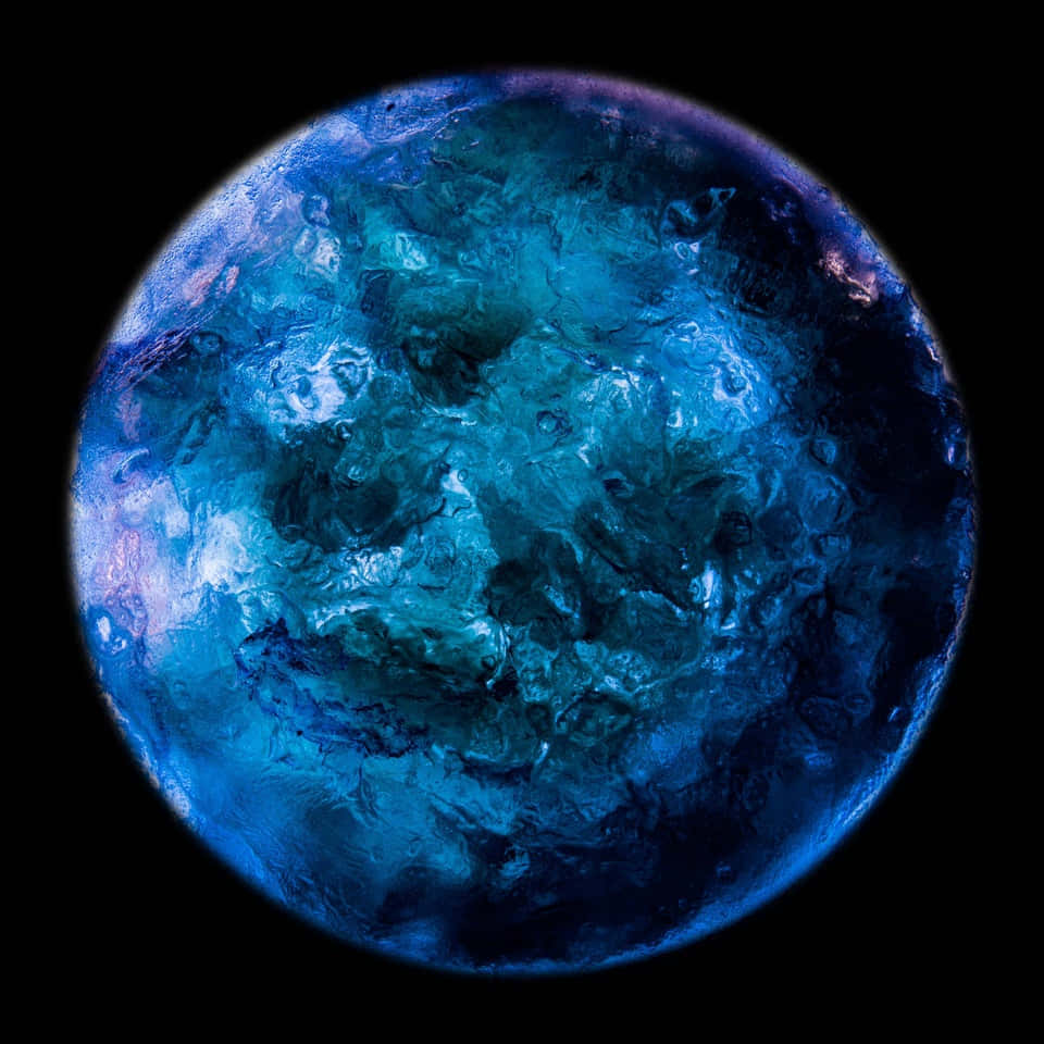 Blue Planet, 960 x 960, swirling blue planet, SD Desktop Wallpaper