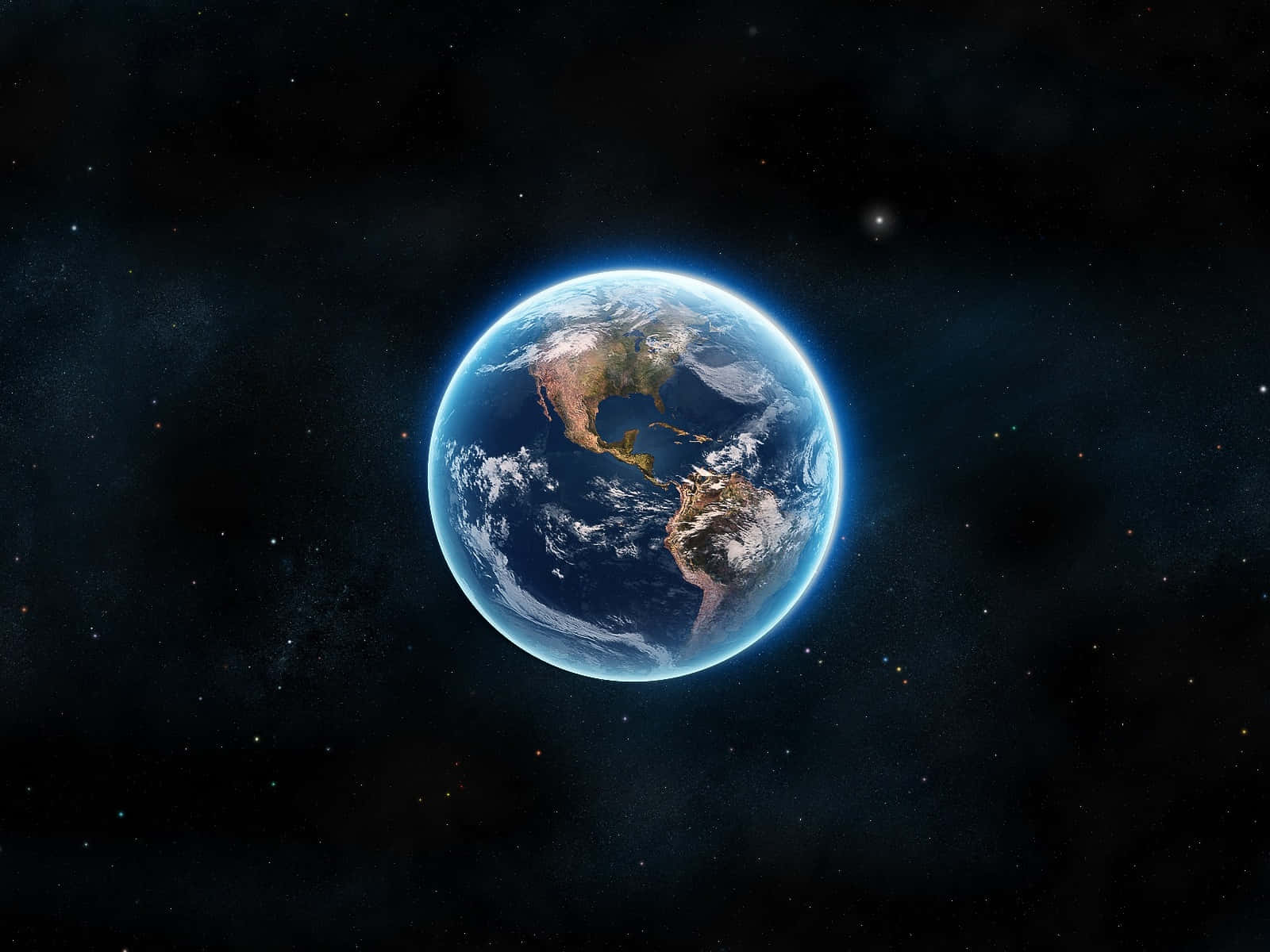 blue planet, Earth, blue oceans, HD Desktop Wallpaper