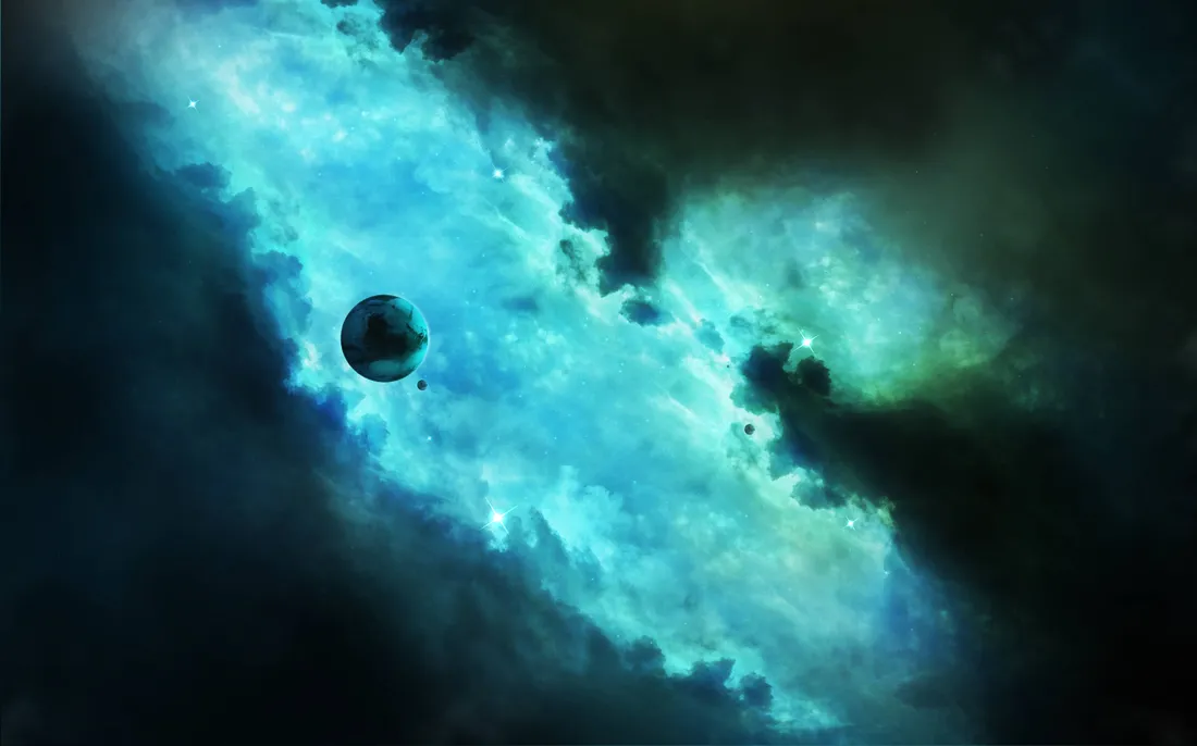 Blue Space Phone