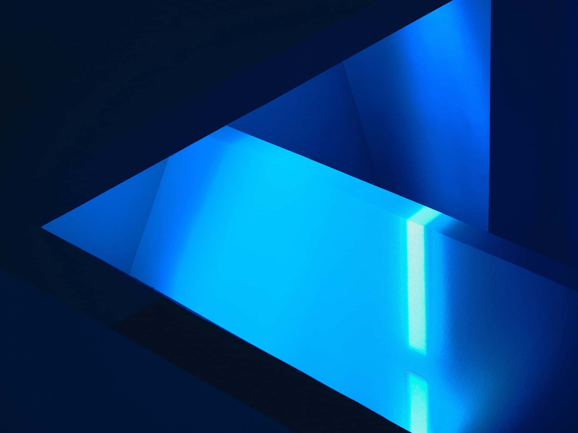 blue geometric, vibrant blue, geometric light beams, Full HD Desktop Wallpaper