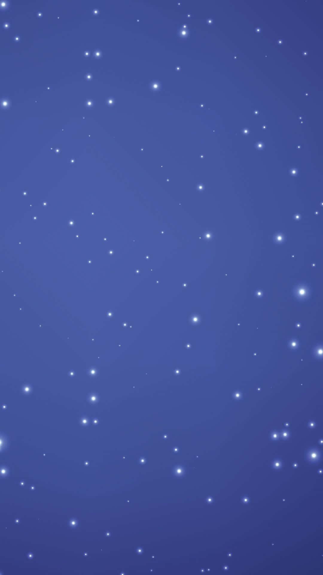 Blue Stars, deep blue night sky, twinkling white stars, Full HD Phone Wallpaper