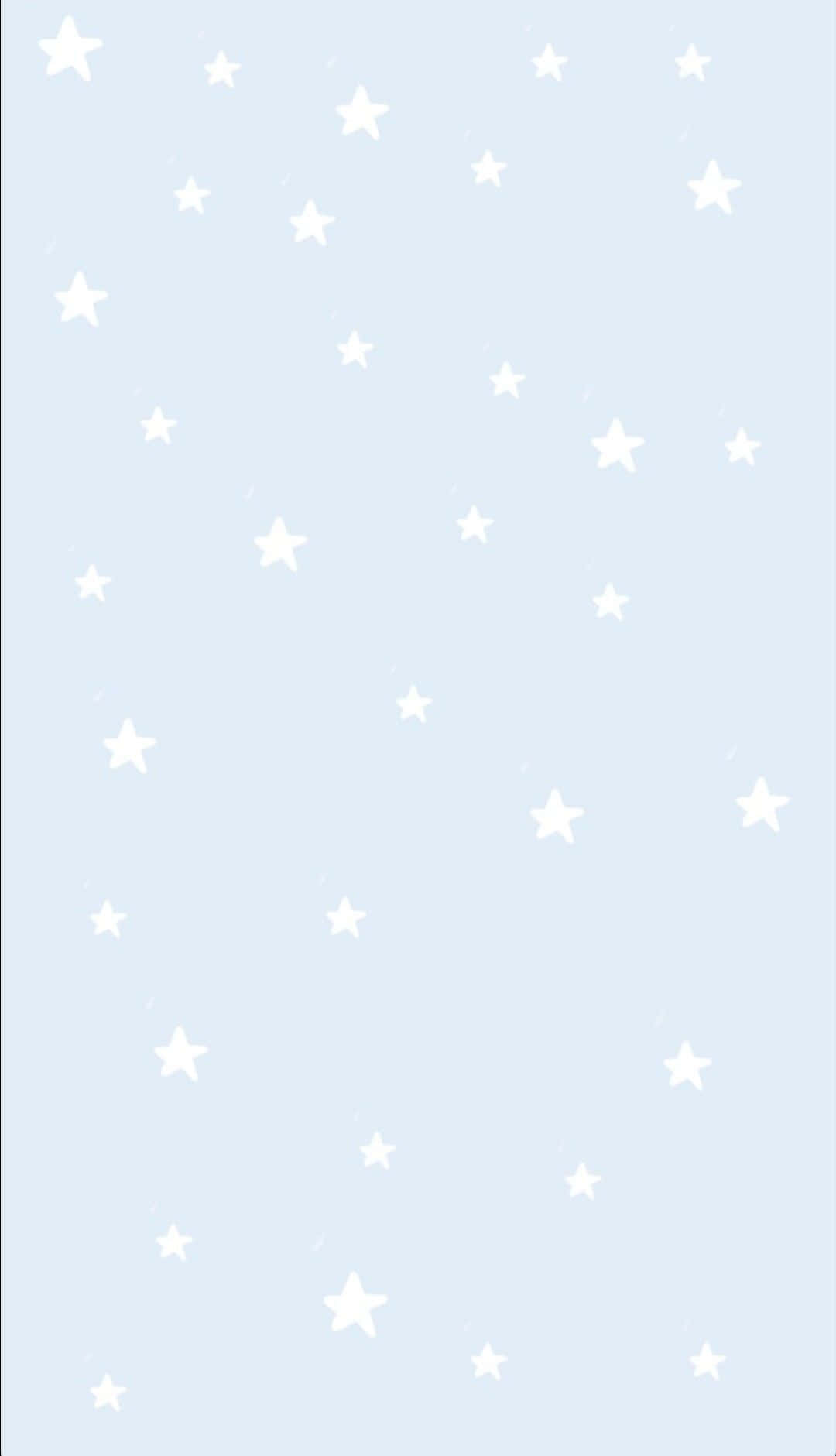 Blue Stars, cosmic sky, white stars, HD Phone Wallpaper