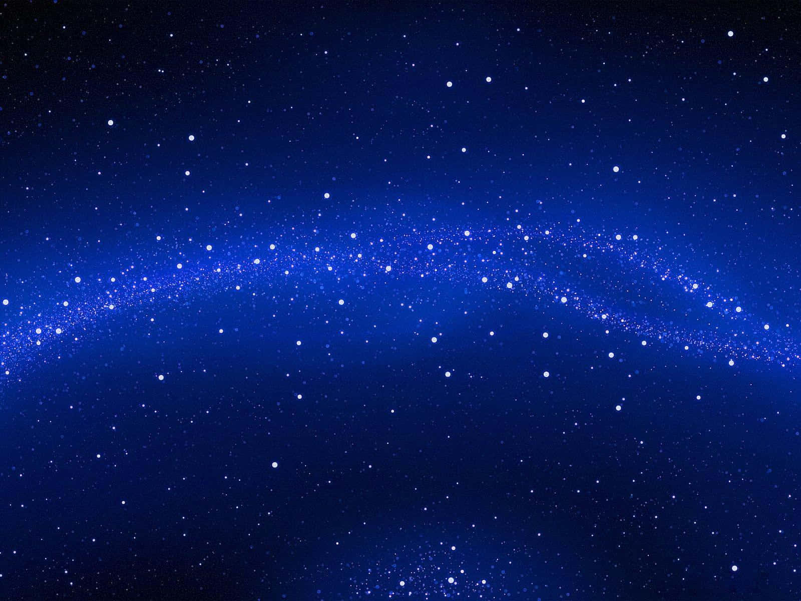 Blue Stars, night sky, twinkling stars, HD Desktop Wallpaper