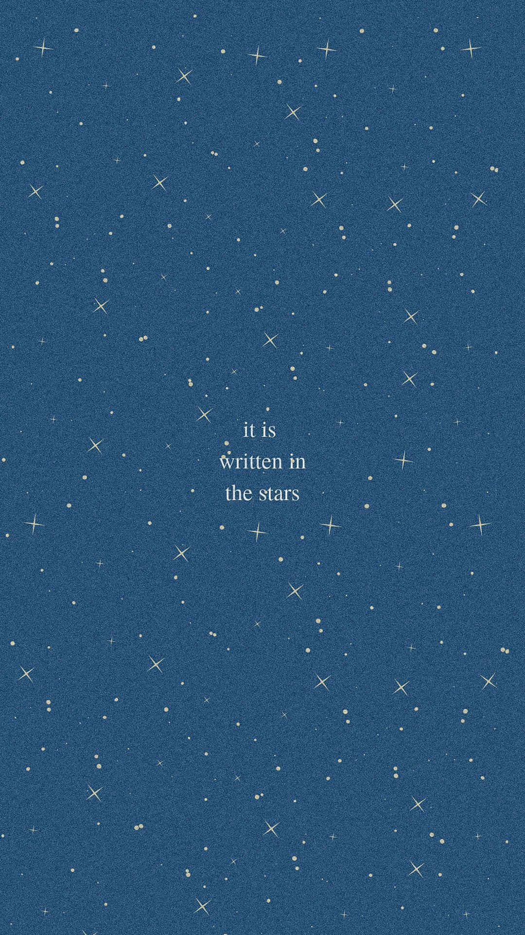 Blue Stars, deep blue textured background, white stars, Full HD Phone Wallpaper