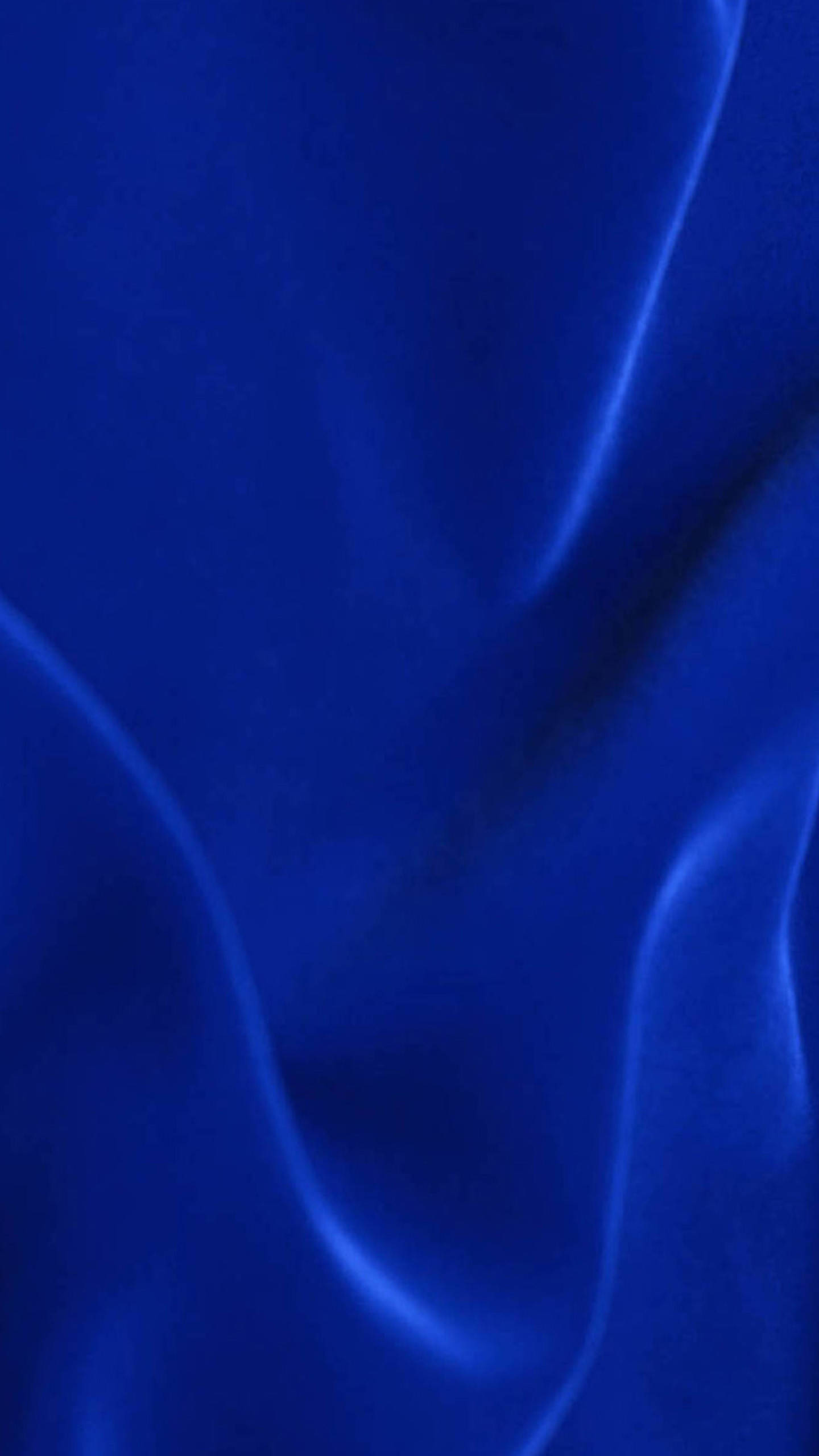 wavy blue texture, deep royal blue, satin fabric, 2K Phone Wallpaper