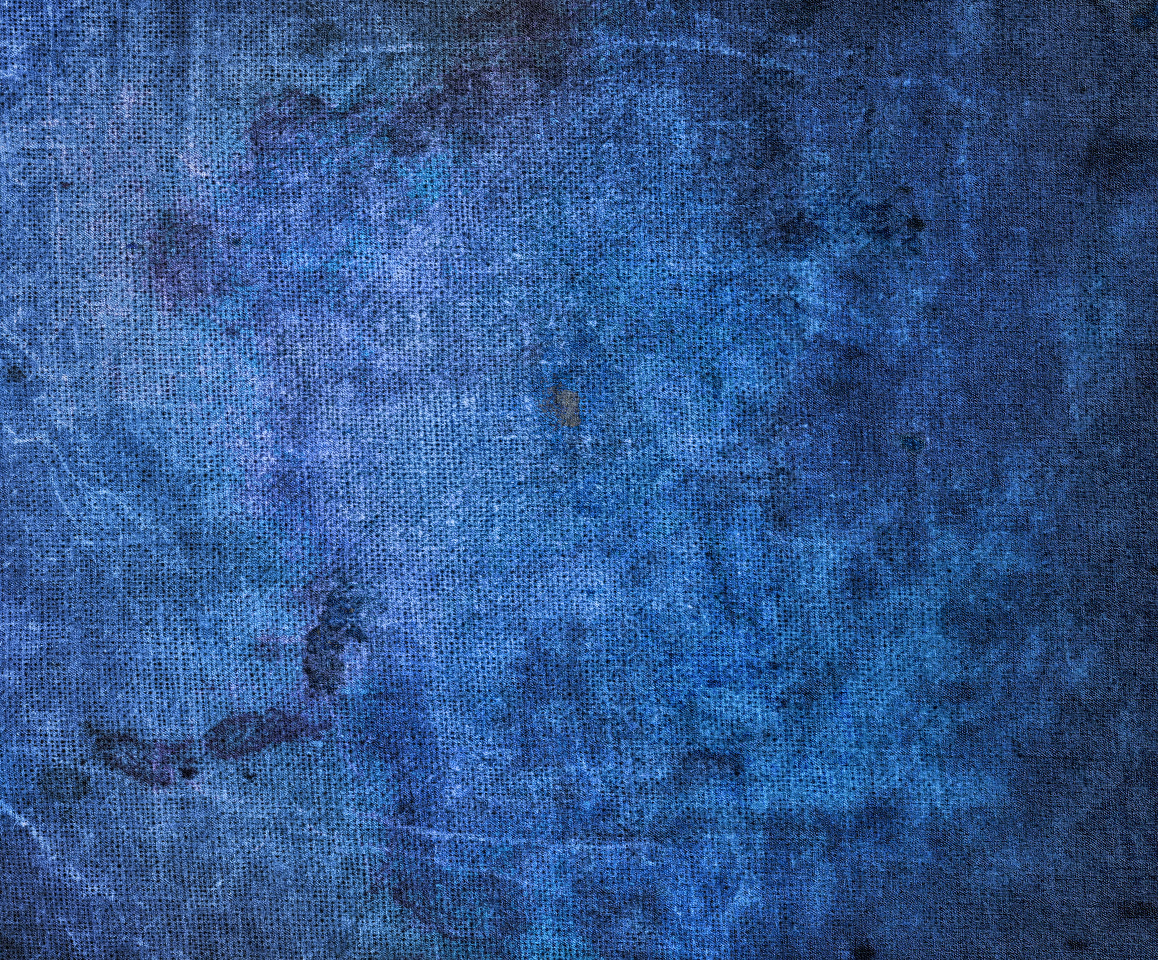 blue denim fabric, grunge texture, mottled stains, 2K Desktop Wallpaper