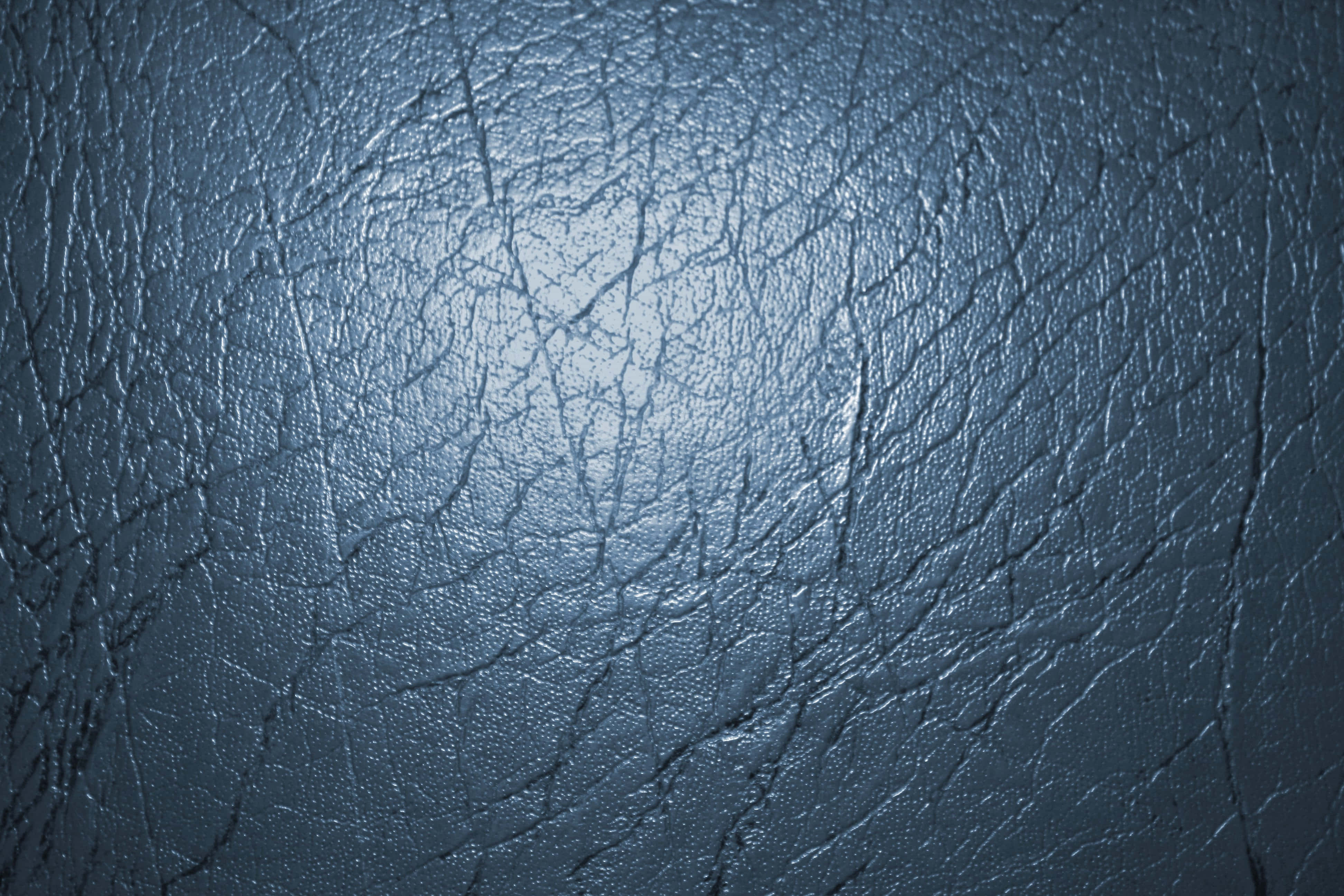 slate blue, textured blue leather, cracked patterns, 4K Desktop Wallpaper