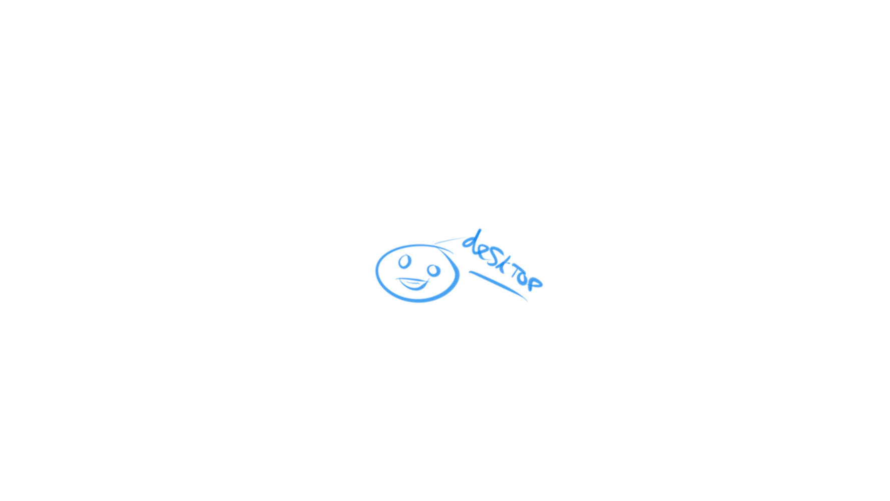 blue, smiley face, hand-drawn, HD Desktop Wallpaper