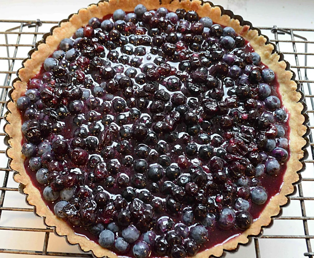 Blueberries Tart