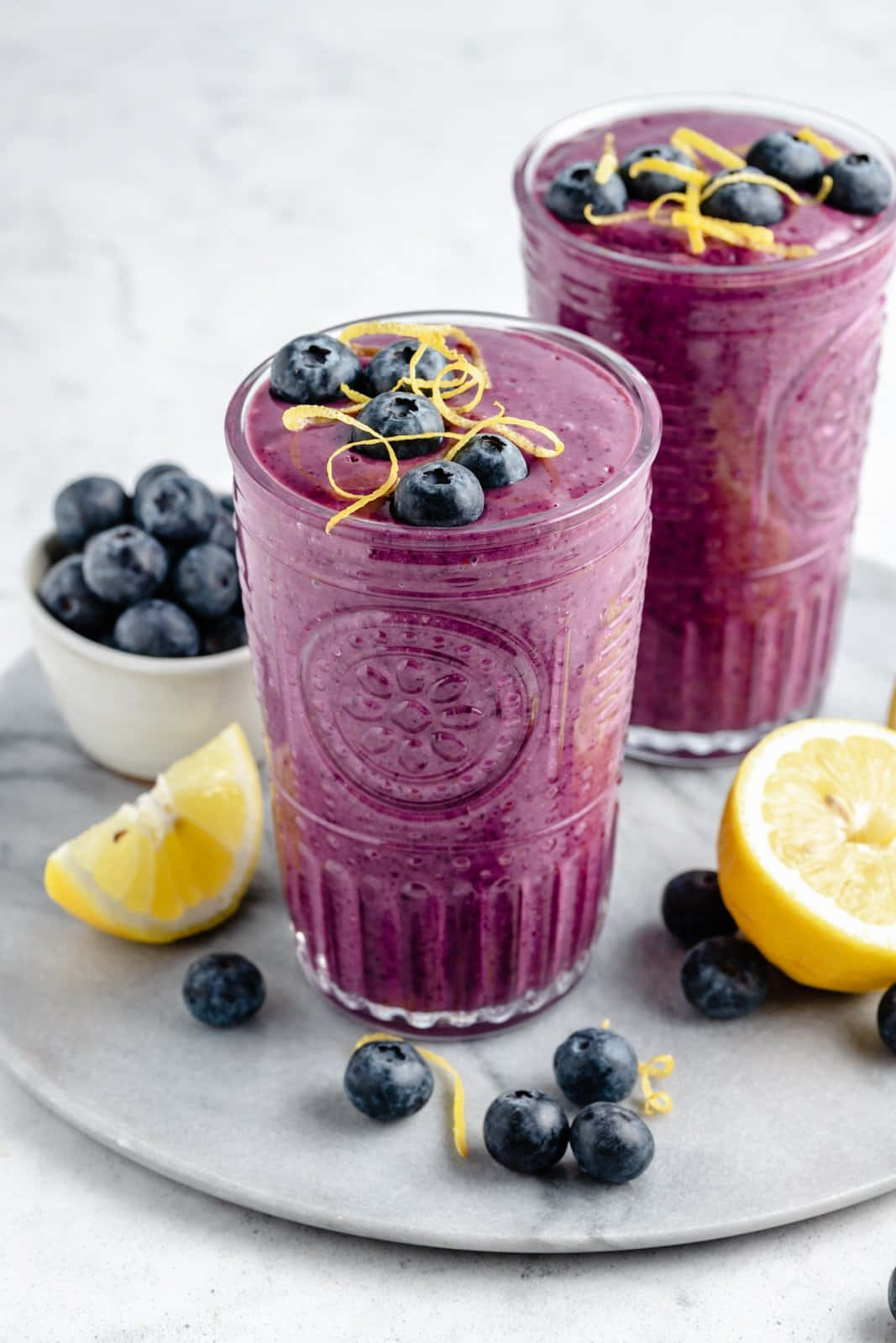 blueberry smoothie, vibrant purple, textured glasses, HD Phone Wallpaper