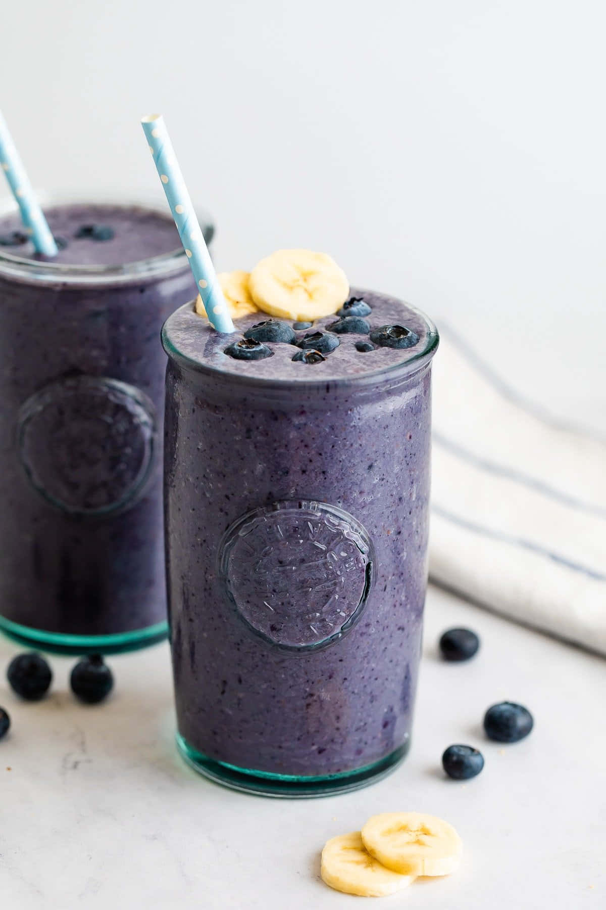 Blueberry Smoothie, vibrant purple, blueberry banana smoothies, HD Phone Wallpaper