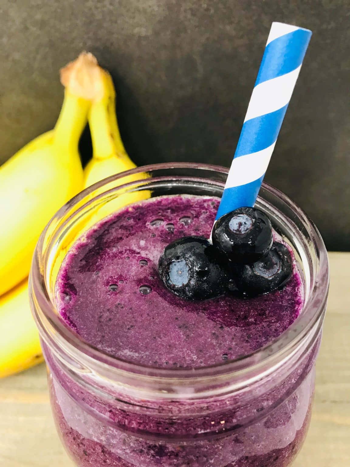 blueberry smoothie, vibrant purple, glass jar, HD Phone Wallpaper