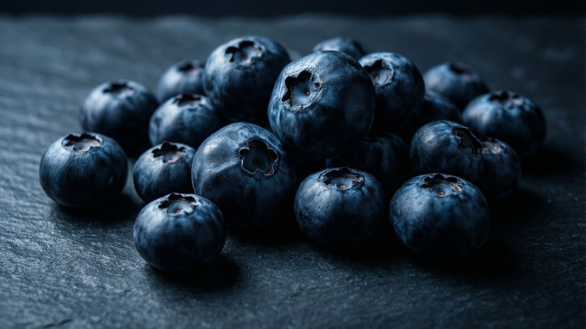midnight blueberries, dark blueberries, dusty skins, Full HD Desktop Wallpaper