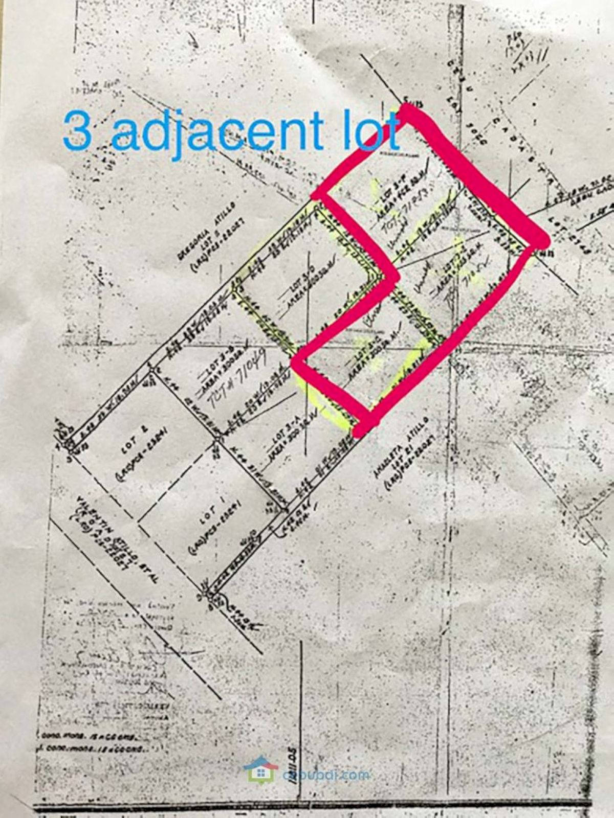 adjacent lots, weathered property map, bold pink outlines, HD Phone Wallpaper