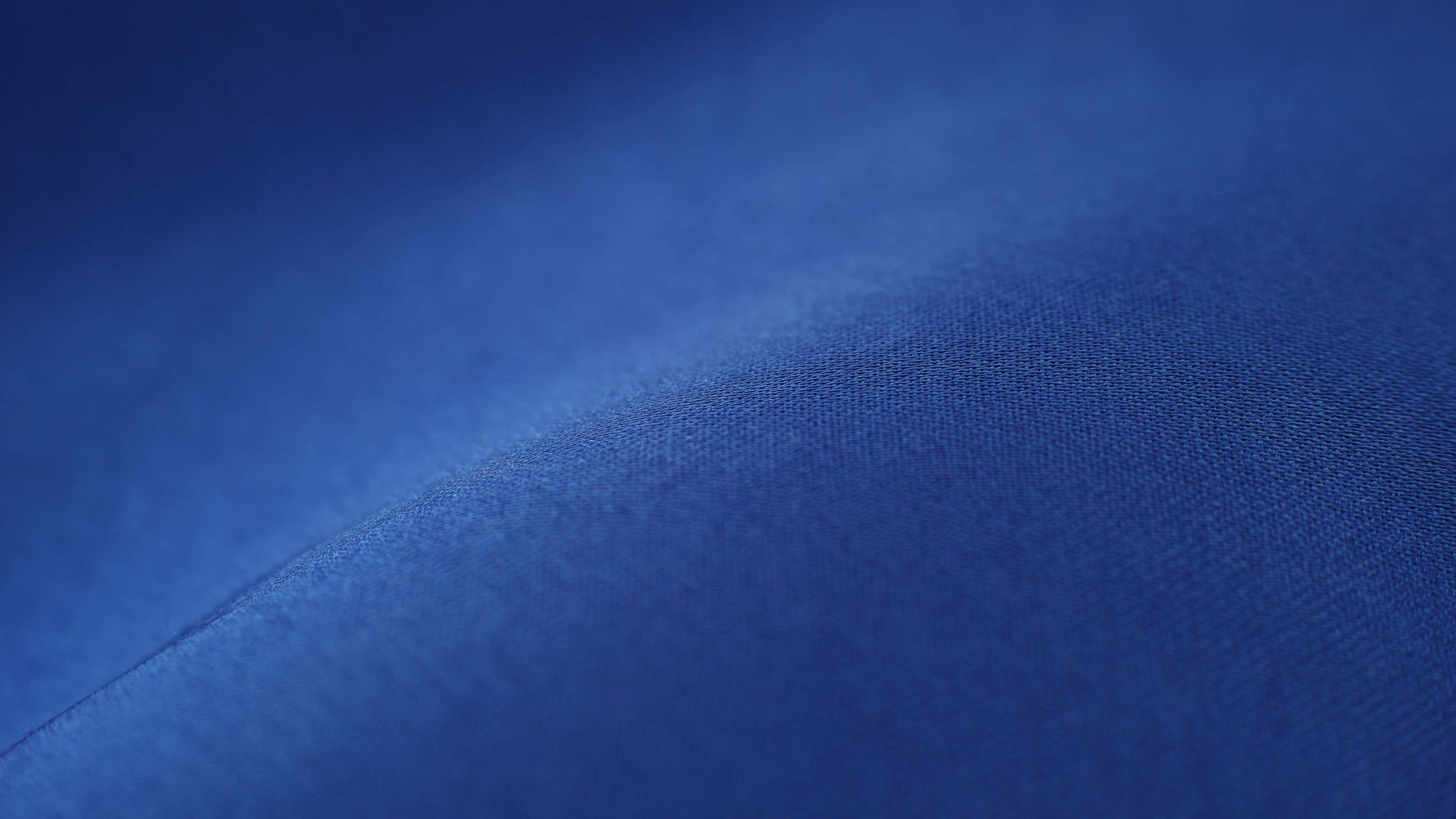 blue fabric, soft folds, subtle texture, 4K Desktop Wallpaper