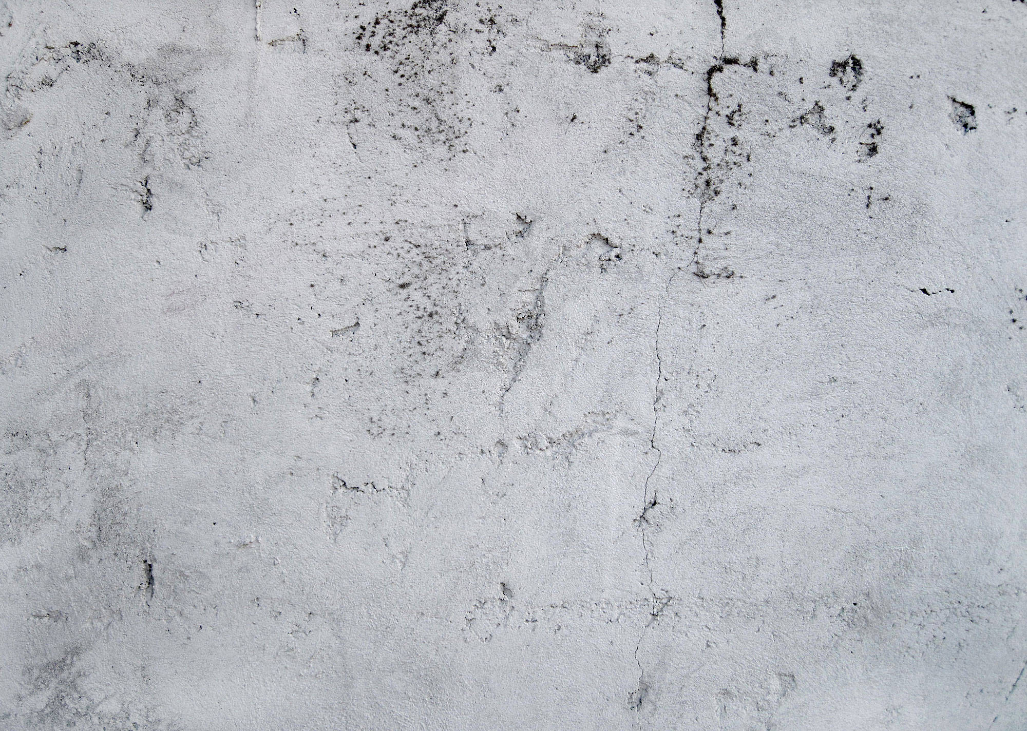 light gray concrete wall, cracks, dark speckles, Full HD Desktop Wallpaper