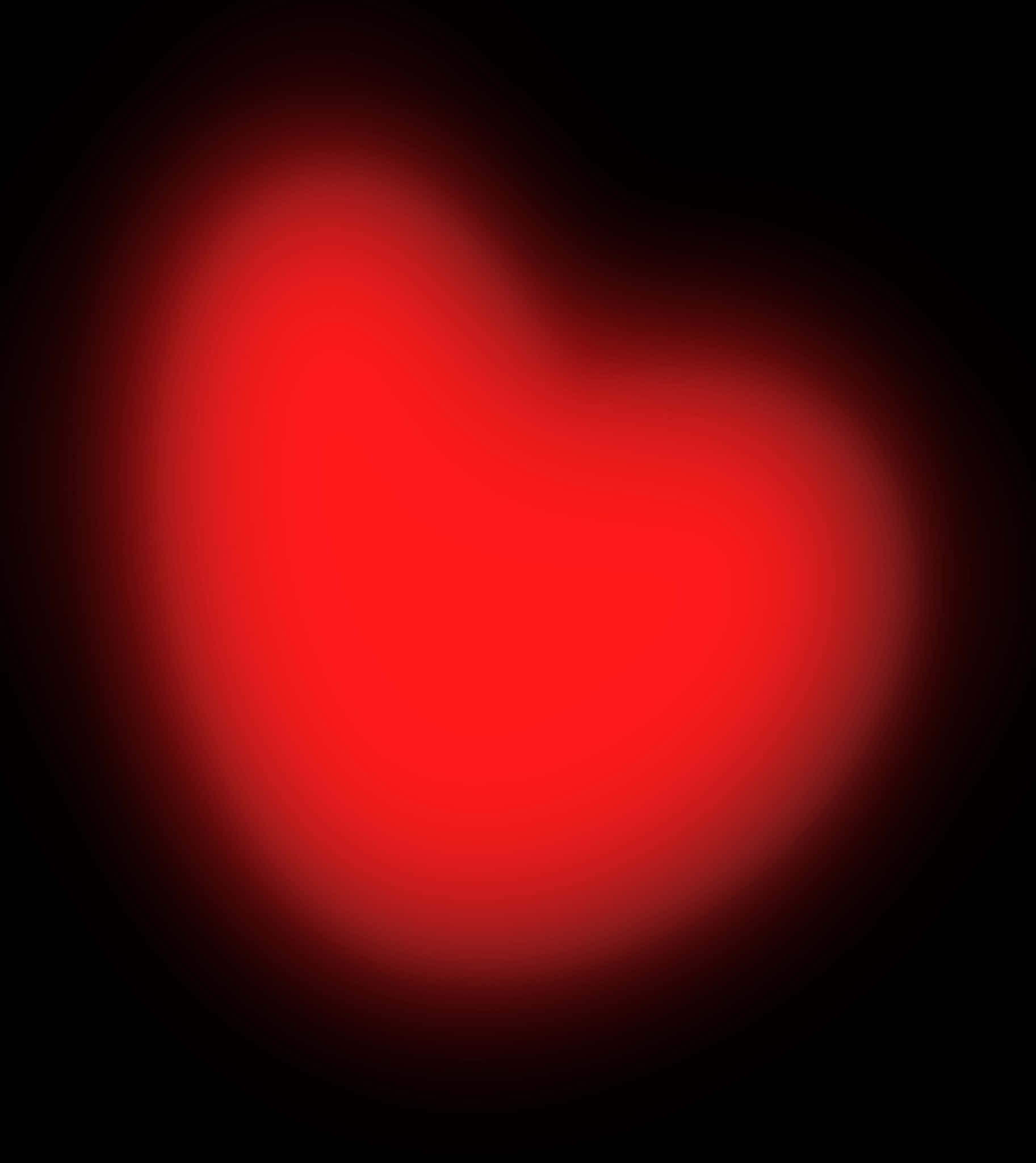 abstract blurry red heart, glowing red heart, deep black background, Full HD Phone Wallpaper