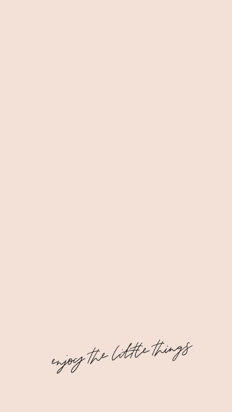Blush Pink, minimalist, beige background, HD Phone Wallpaper