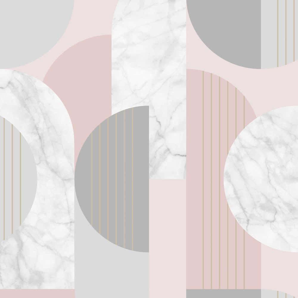 blush pink, abstract geometric design, pastel pink, SD Desktop Wallpaper