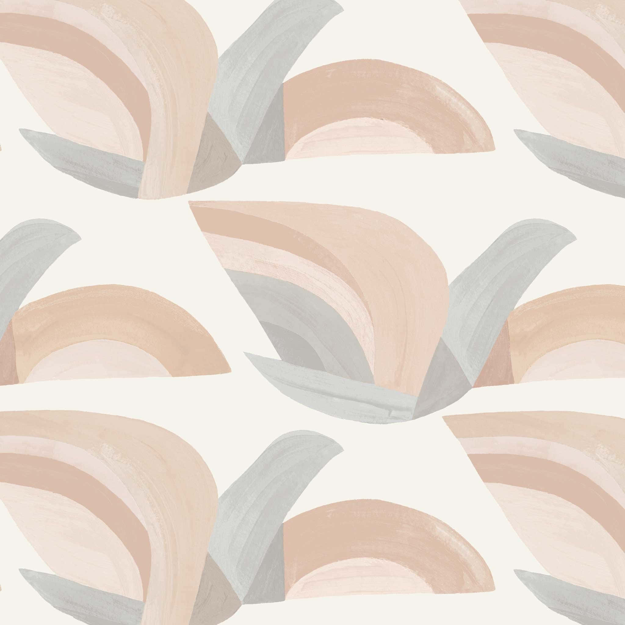 abstract blushand grey floral pattern, beige, gray, Full HD Desktop Wallpaper