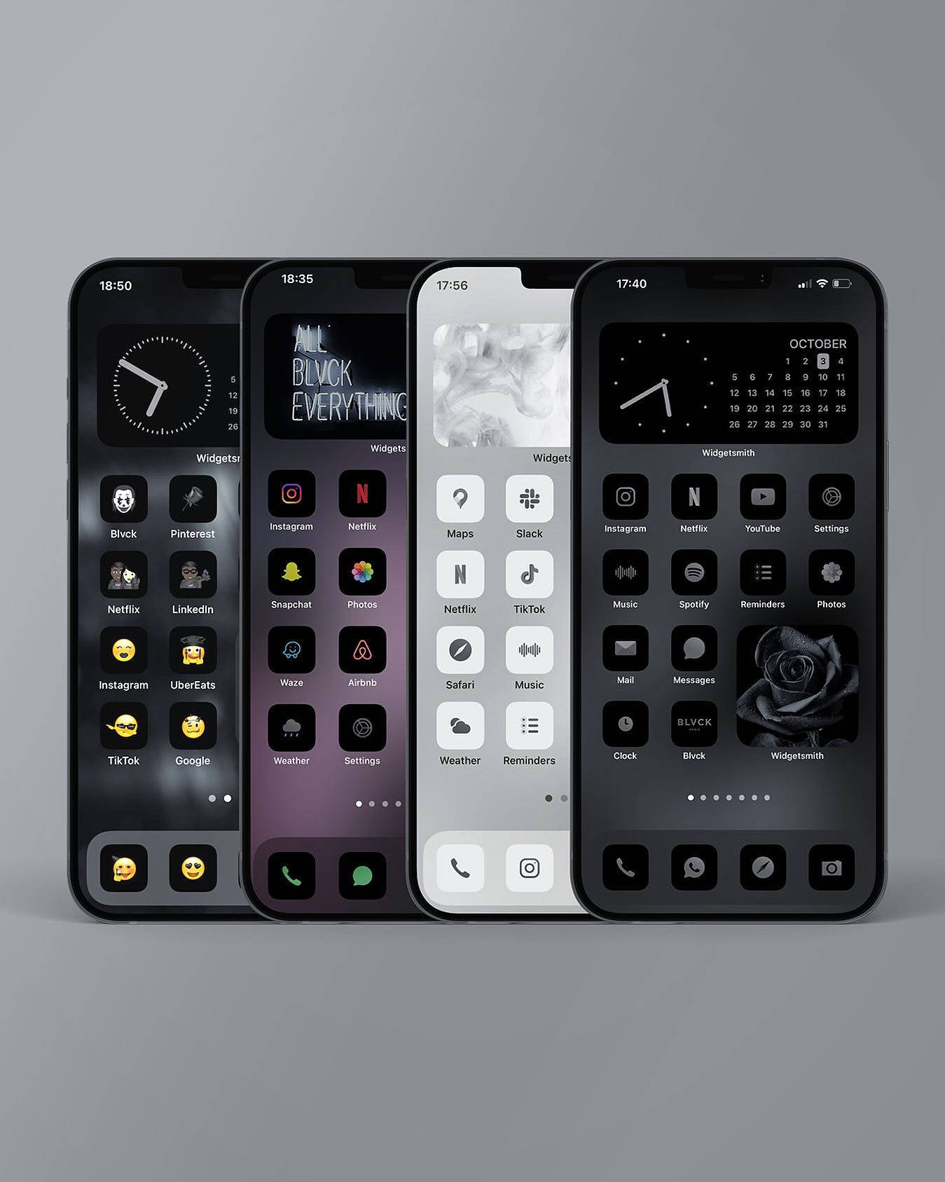 Blvck Paris, iPhone, custom widget layouts, HD Phone Wallpaper