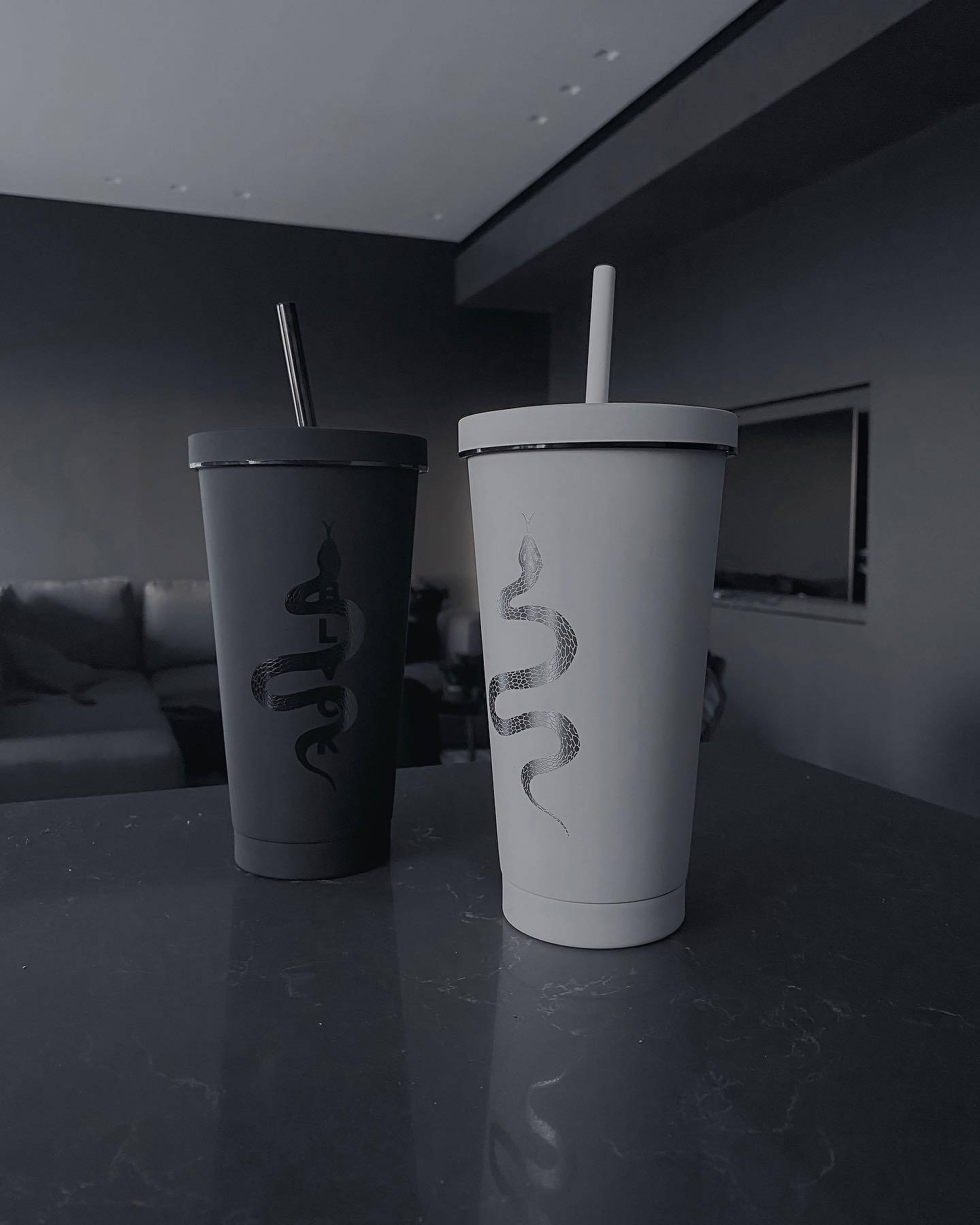 Blvck Paris, snake logos, tumblers, HD Phone Wallpaper