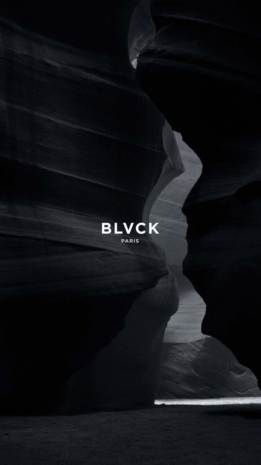 Blvck Paris, monochrome, narrow canyon, Full HD Phone Wallpaper