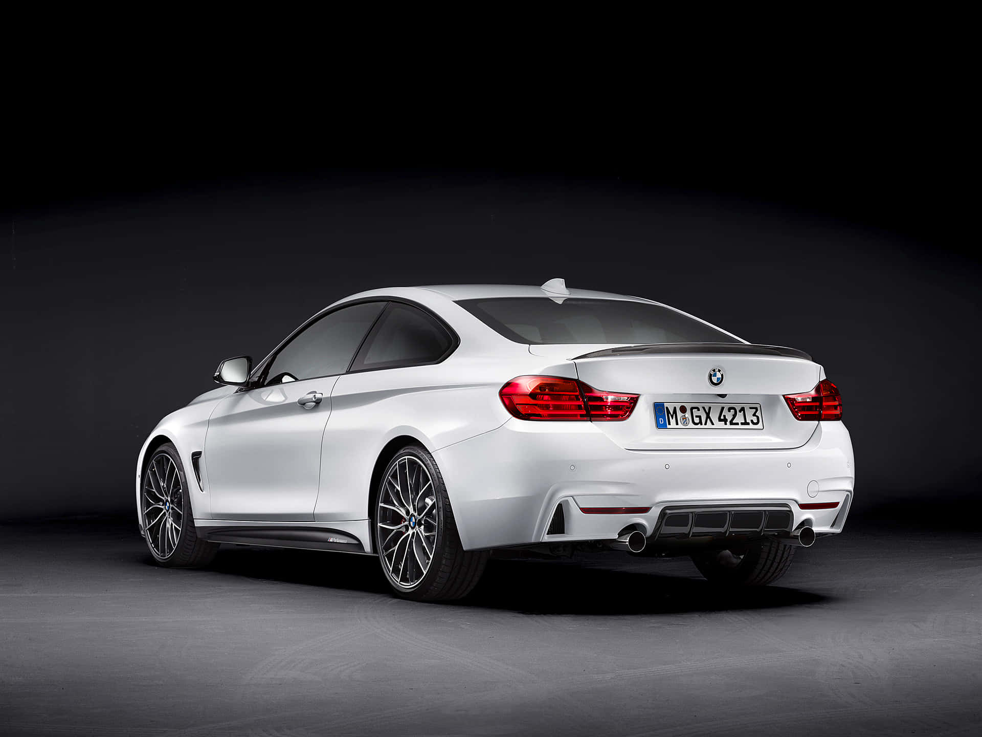 BMW 440i, coupe, sleek white, Full HD Desktop Wallpaper