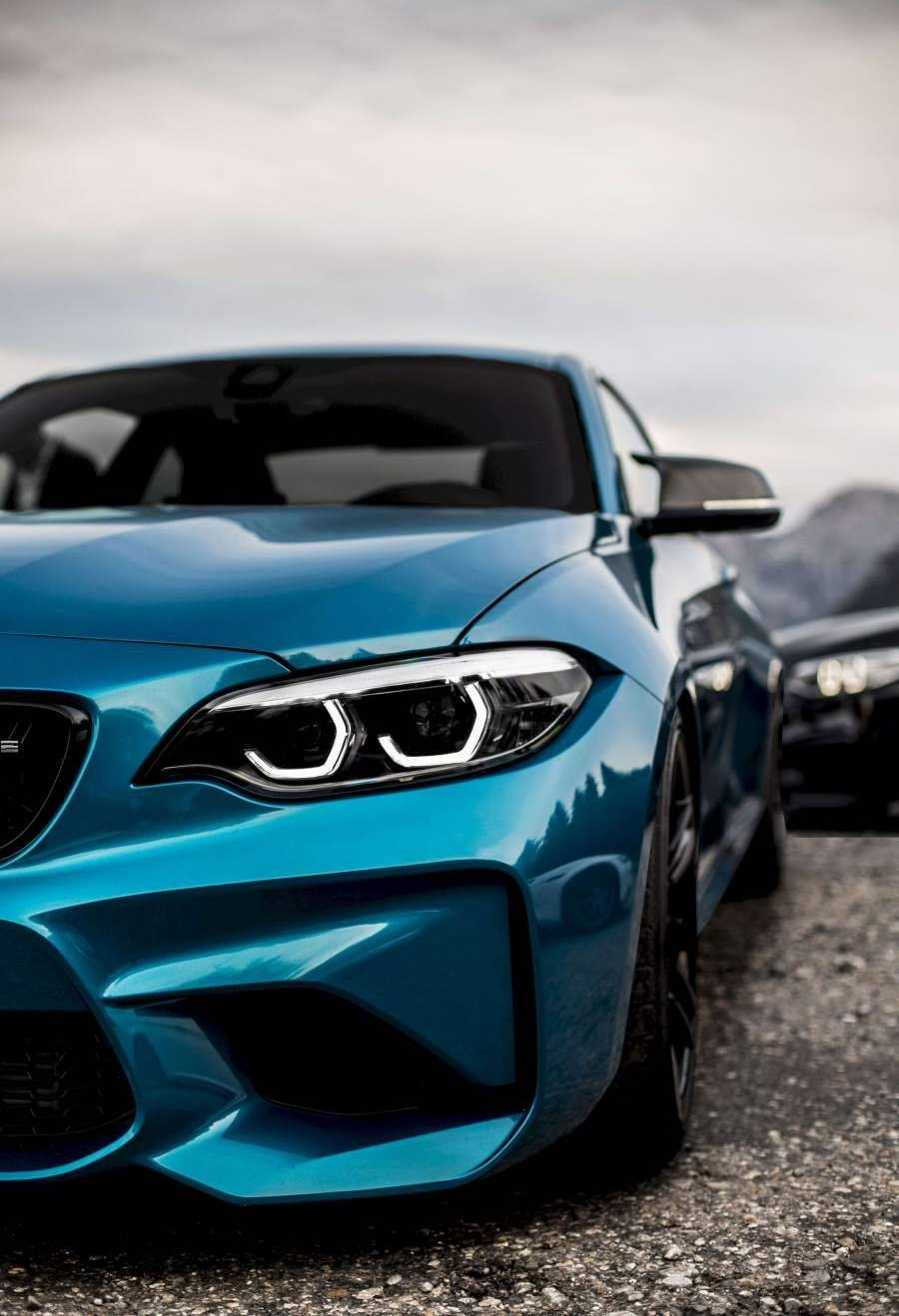 blue, BMW, sports car, HD Phone Wallpaper