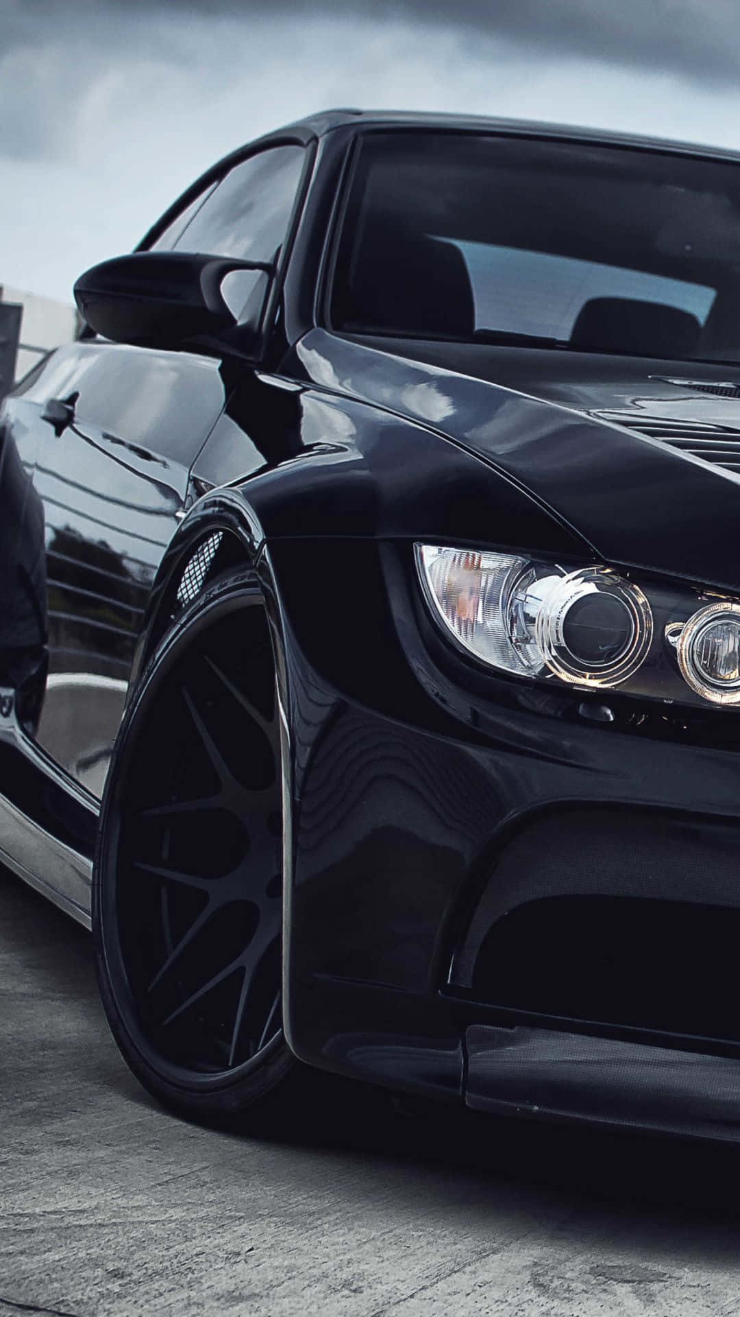 BMW M, black, sports car, Full HD Phone Wallpaper