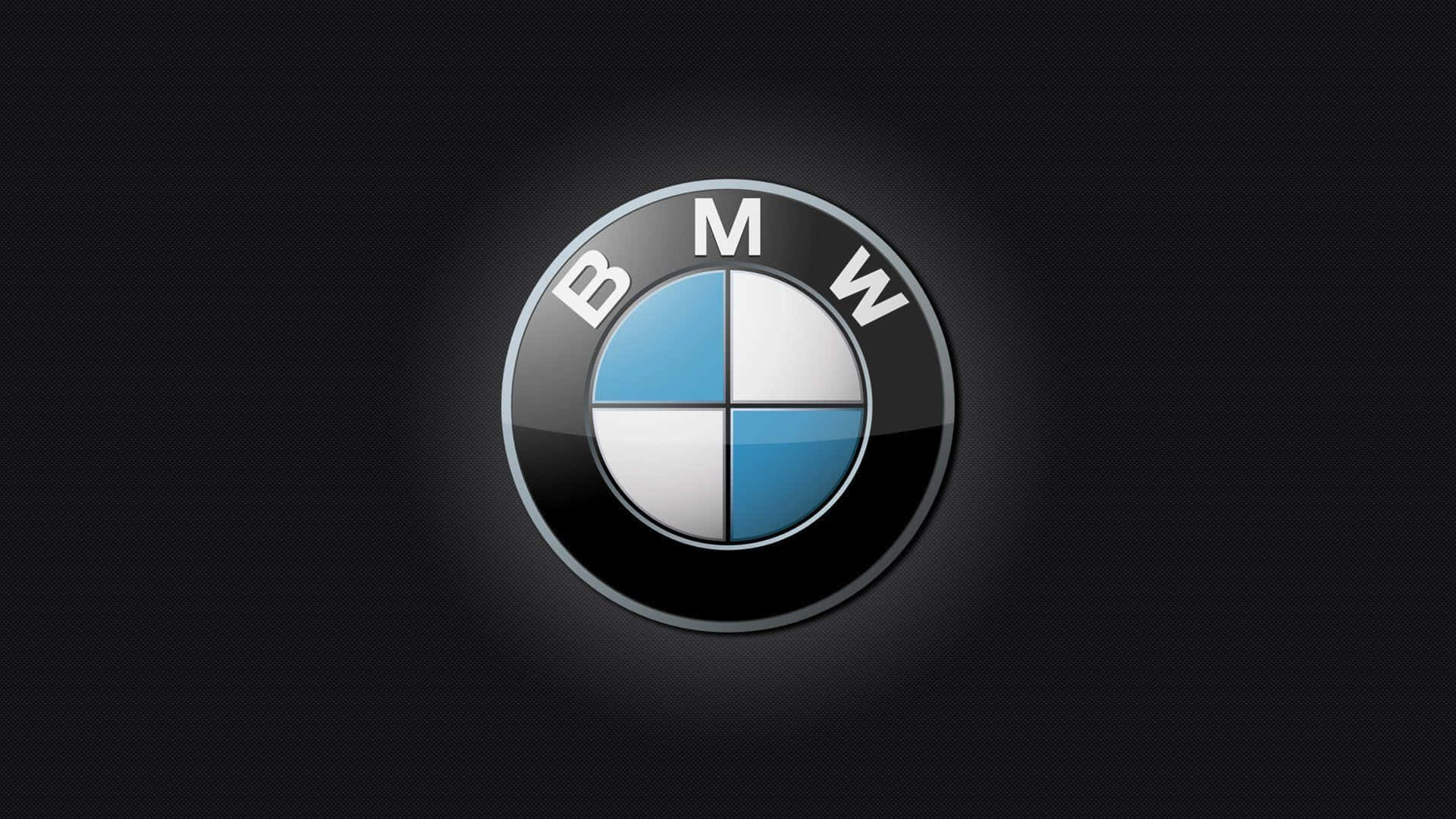 BMW logo, metallic sheen, dark textured background, Full HD Desktop Wallpaper