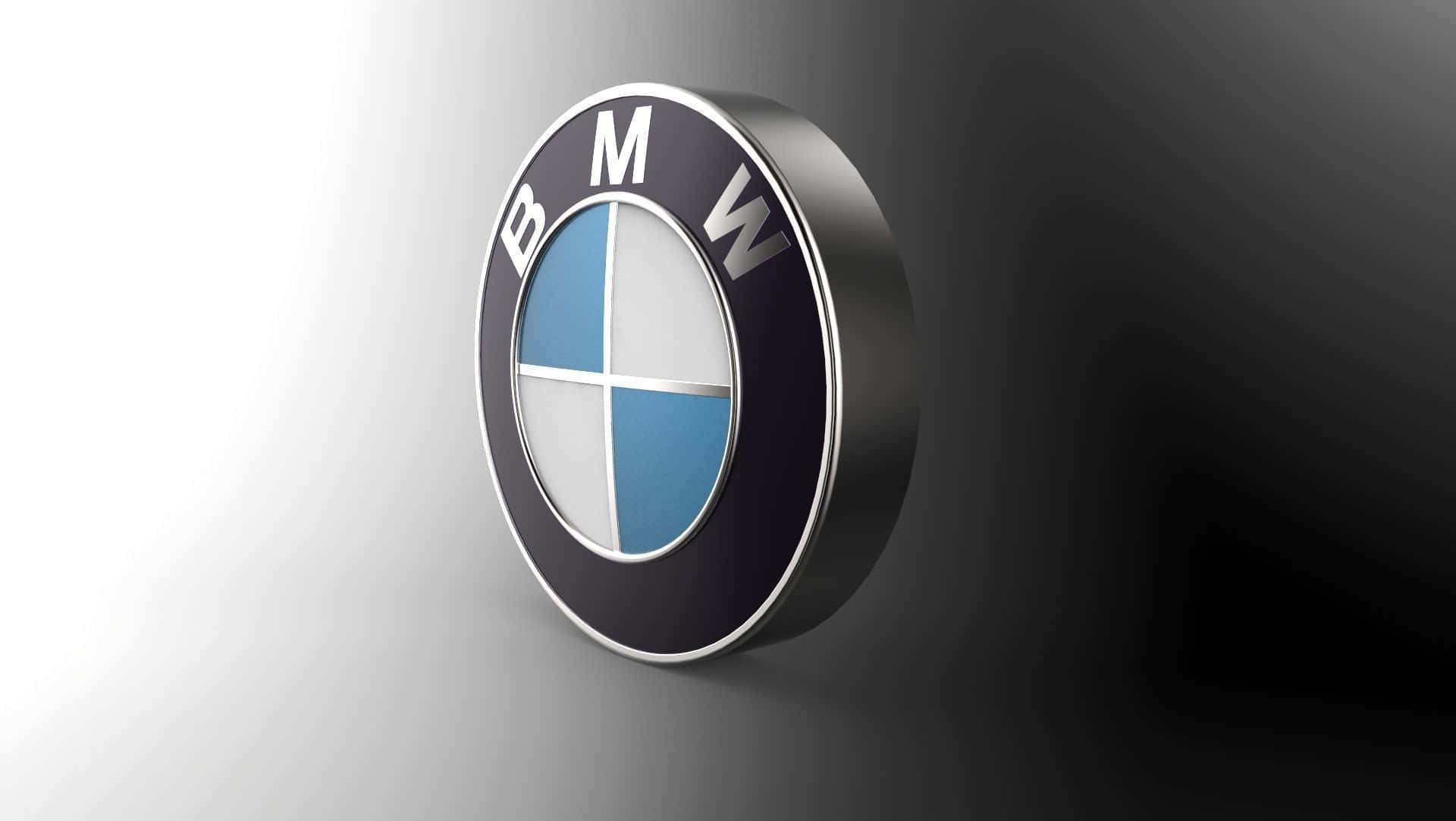 BMW, 3d-rendered, blue and white quadrants, Full HD Desktop Wallpaper