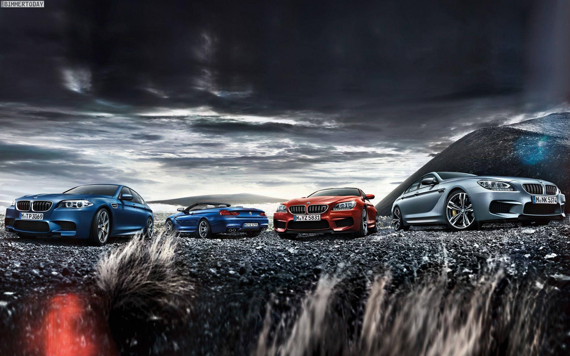 BMW M Series, blue, red, Full HD Desktop Wallpaper