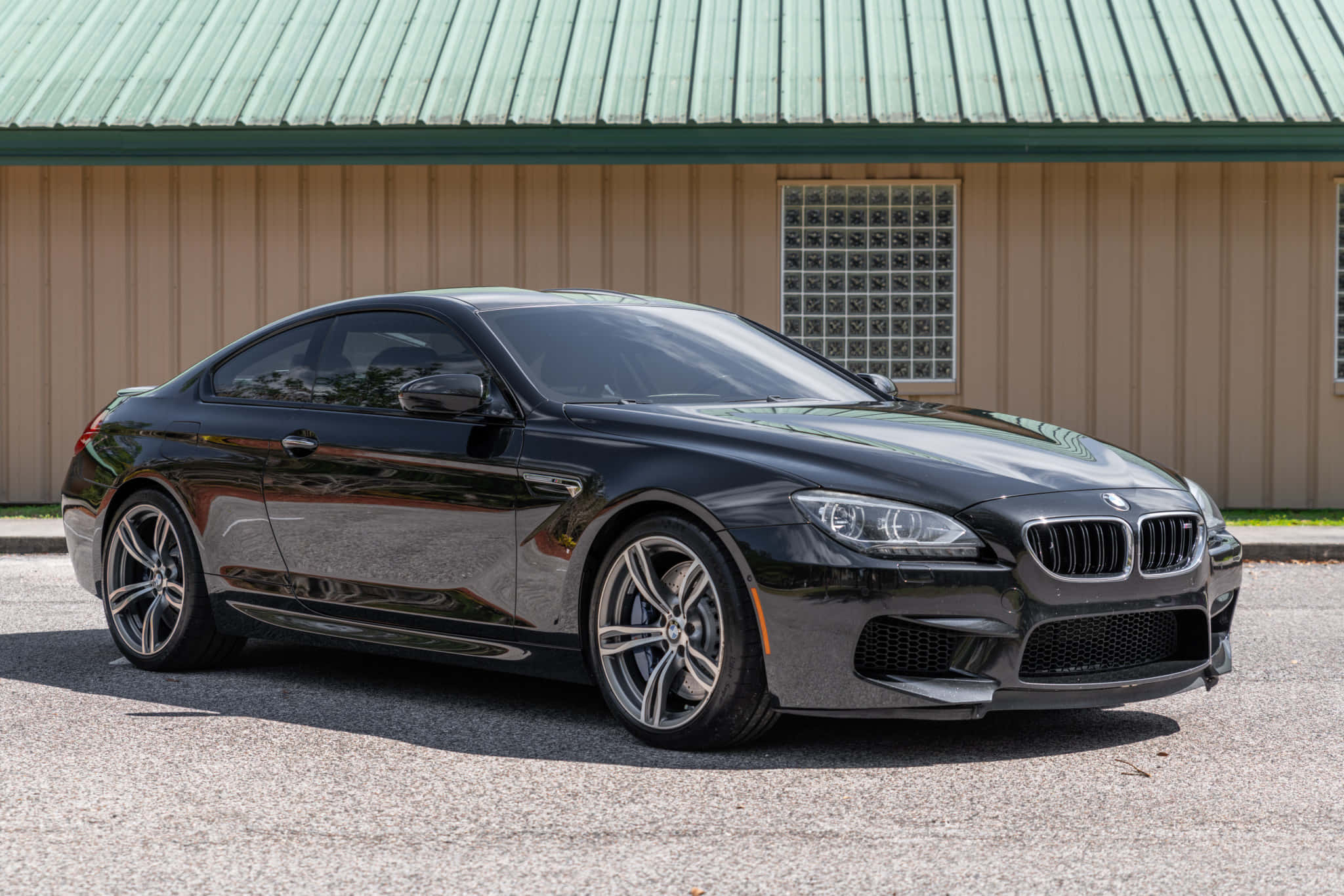 BMW M6, black, sunlight, Full HD Desktop Wallpaper