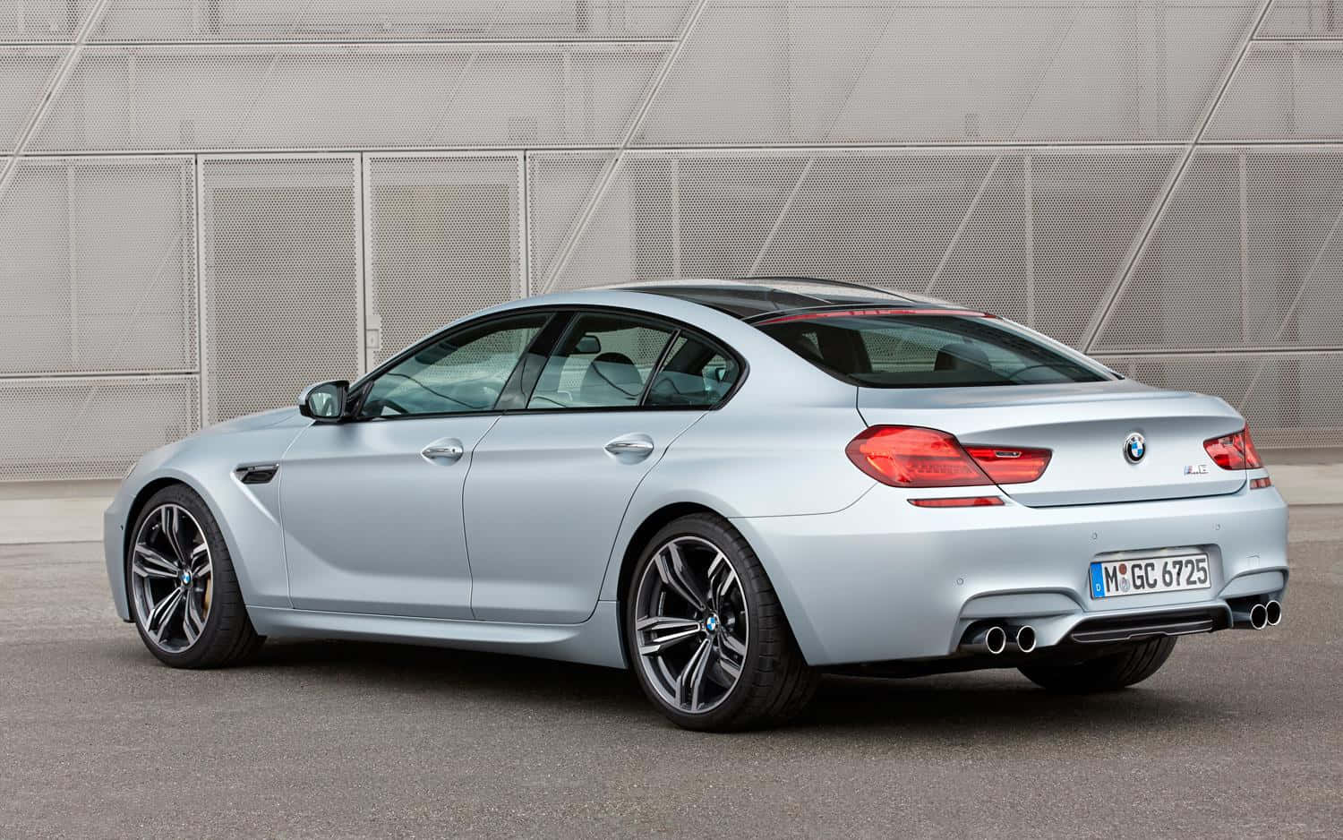 BMW M6, silver, coupe, HD Desktop Wallpaper