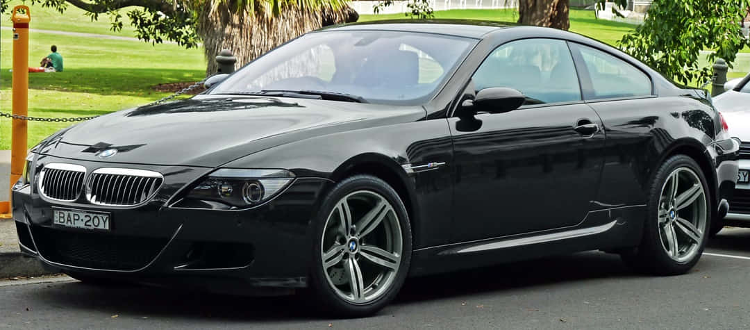 BMW M6, black, coupe, SD Desktop Wallpaper