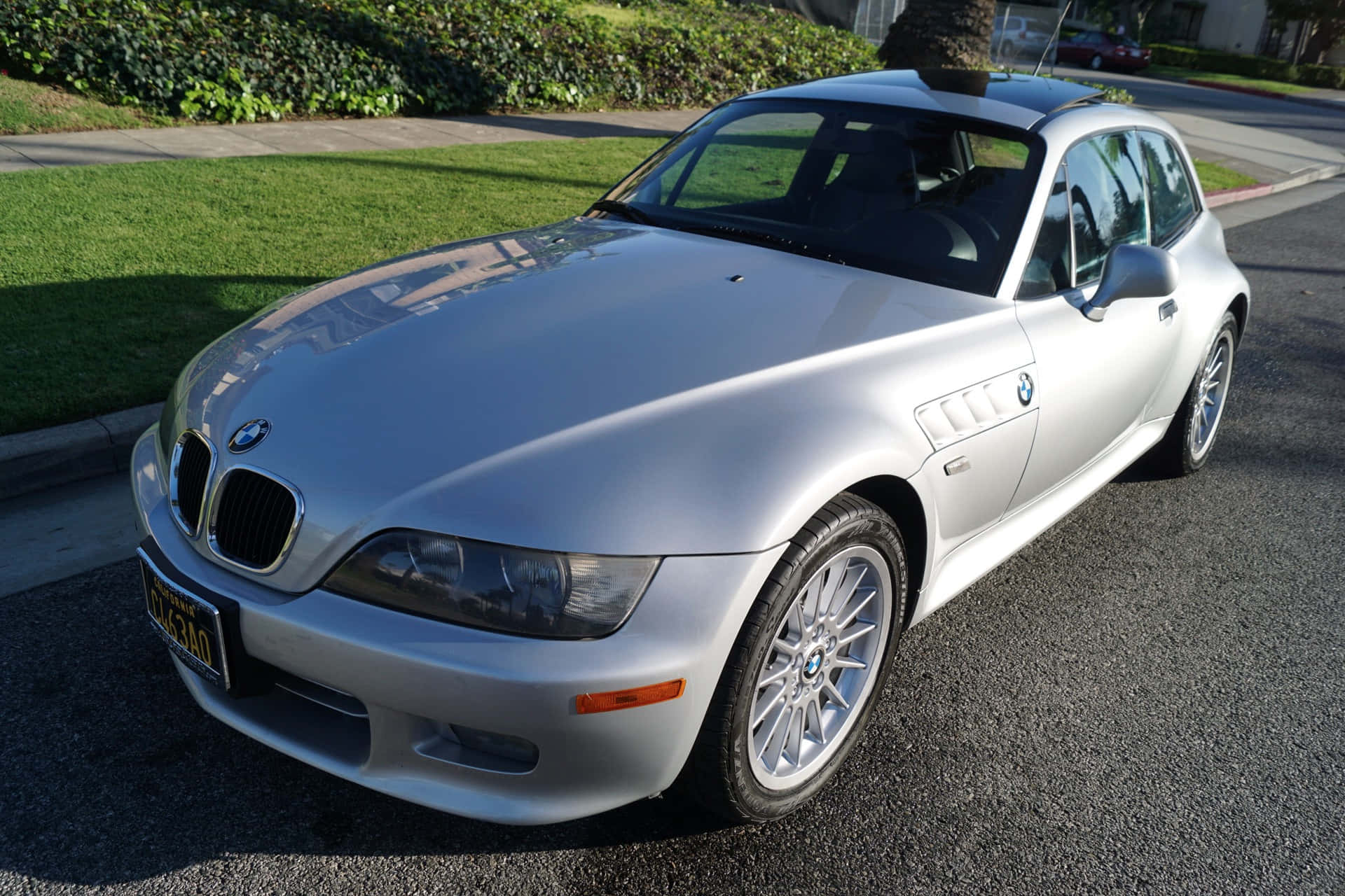 BMW Z3, silver, roadster, Full HD Desktop Wallpaper