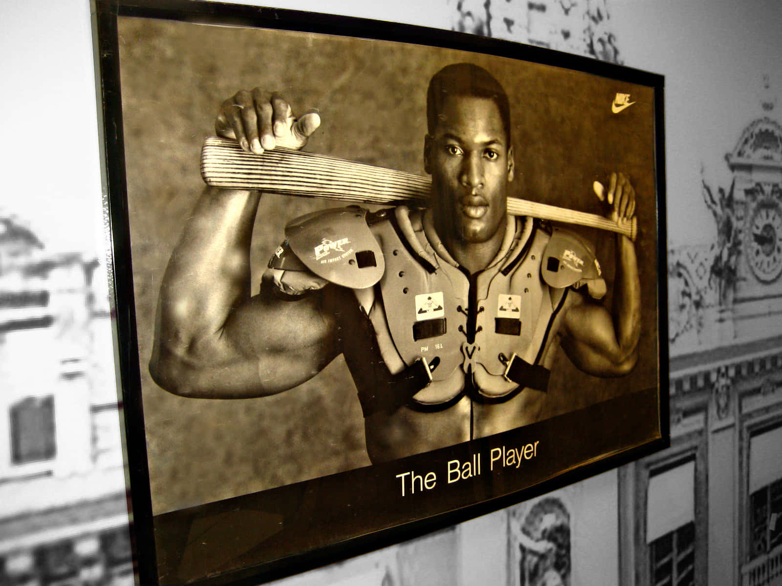 Bo Jackson, baseball player, protective gear, HD Desktop Wallpaper