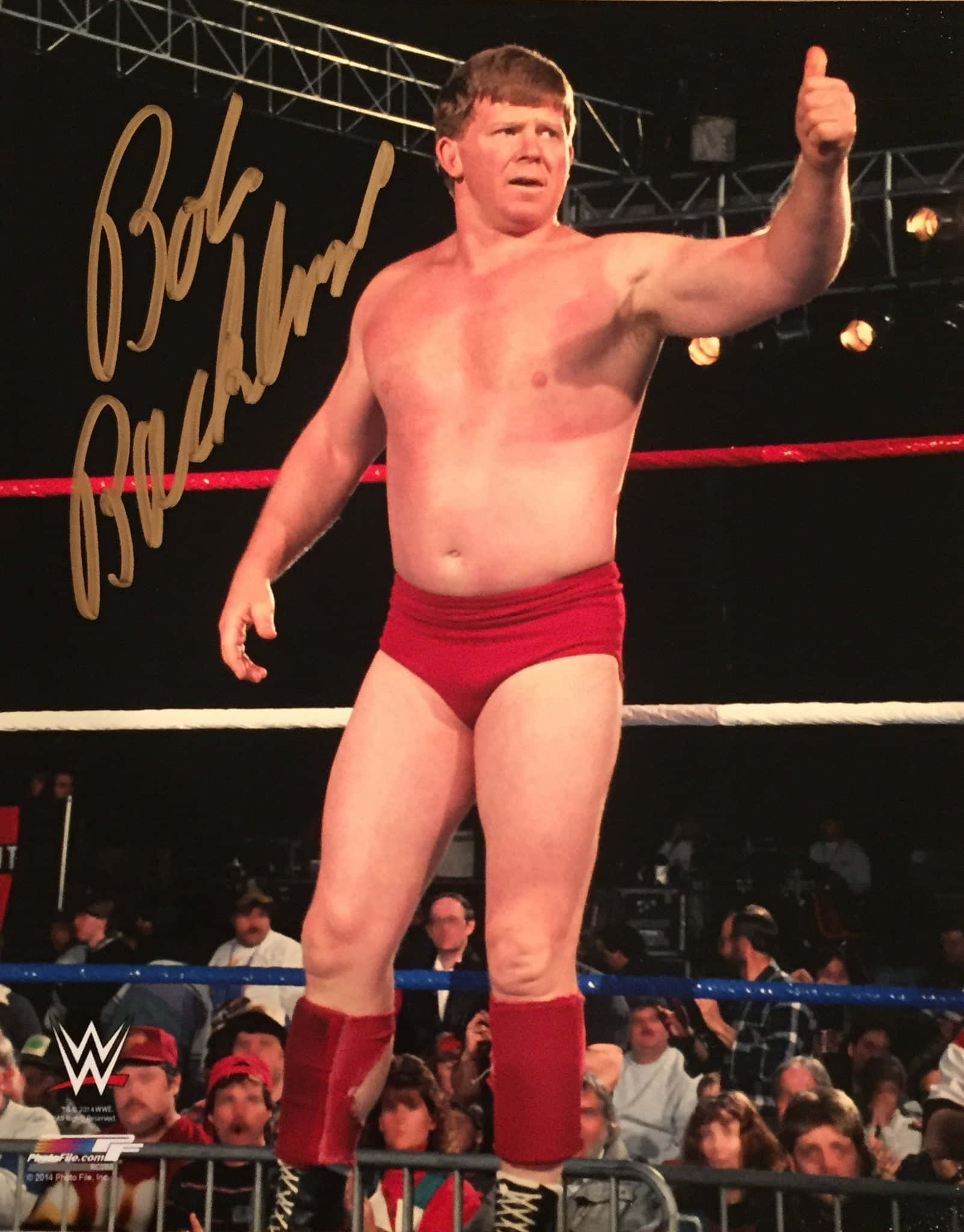 Bob Backlund, wrestling ring, red trunks, Full HD Phone Wallpaper