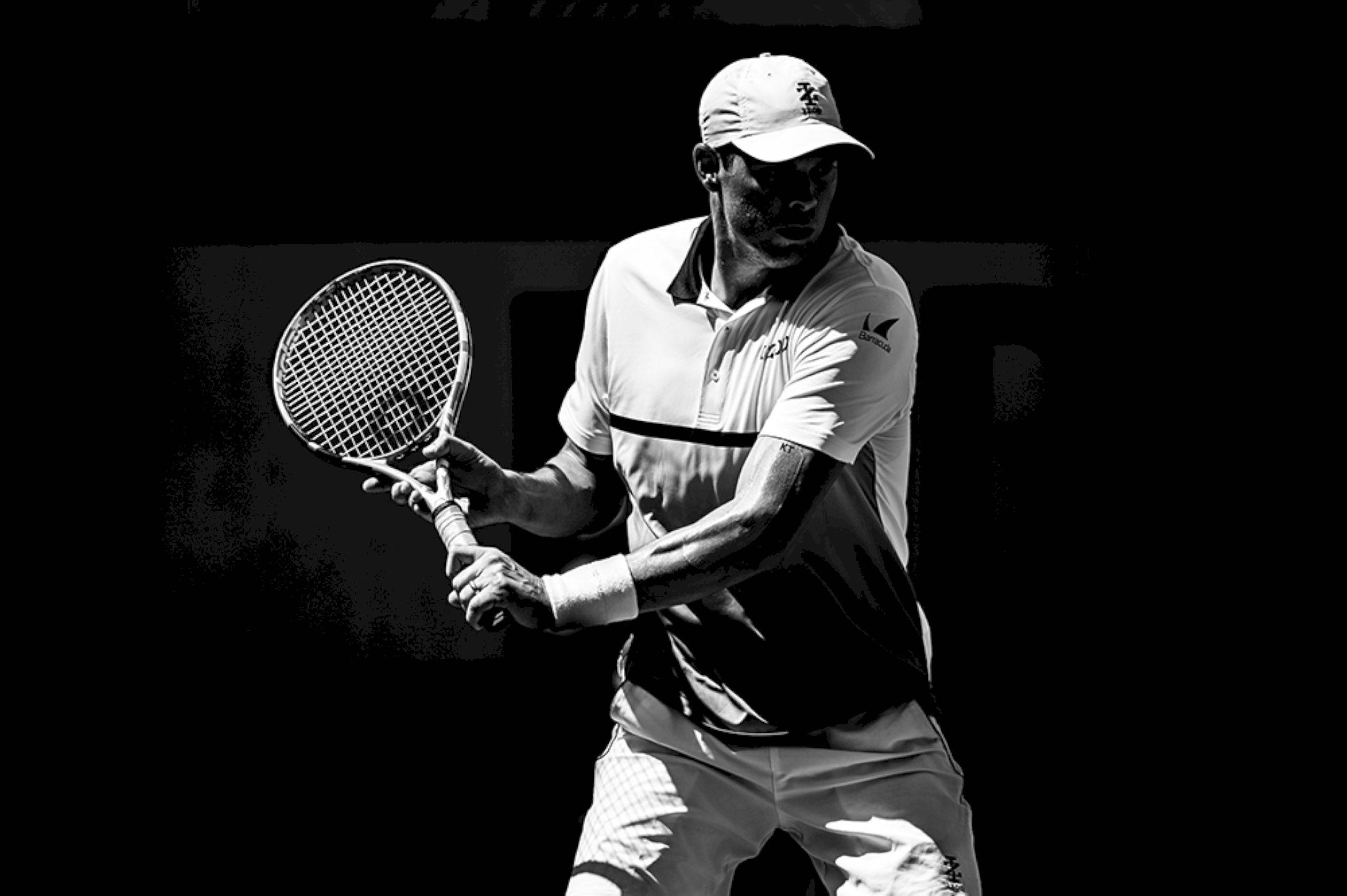 Bob Bryan, tennis player, mid-swing, Full HD Desktop Wallpaper