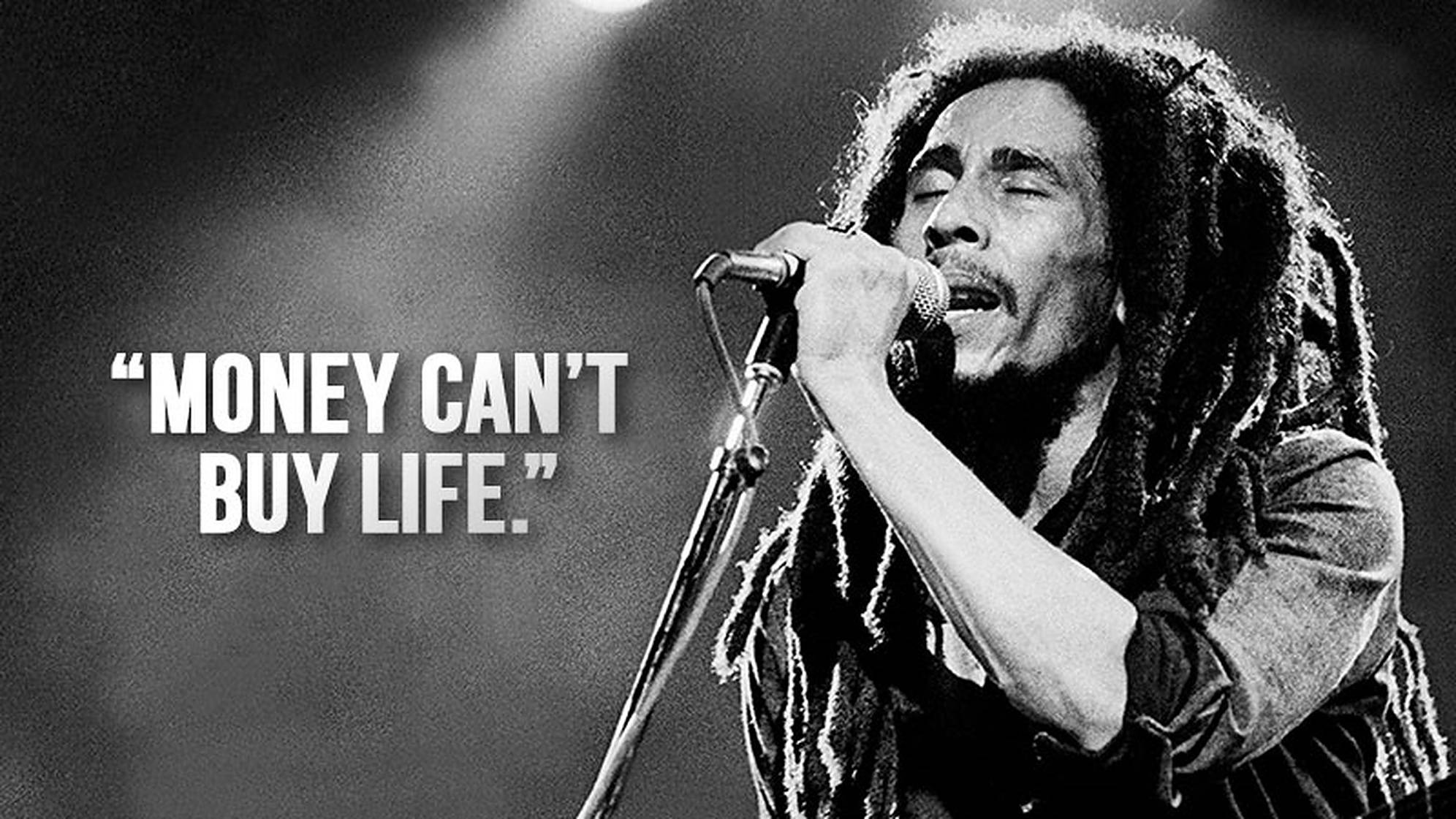 Bob Marley, mic, stage lights, Full HD Desktop Wallpaper