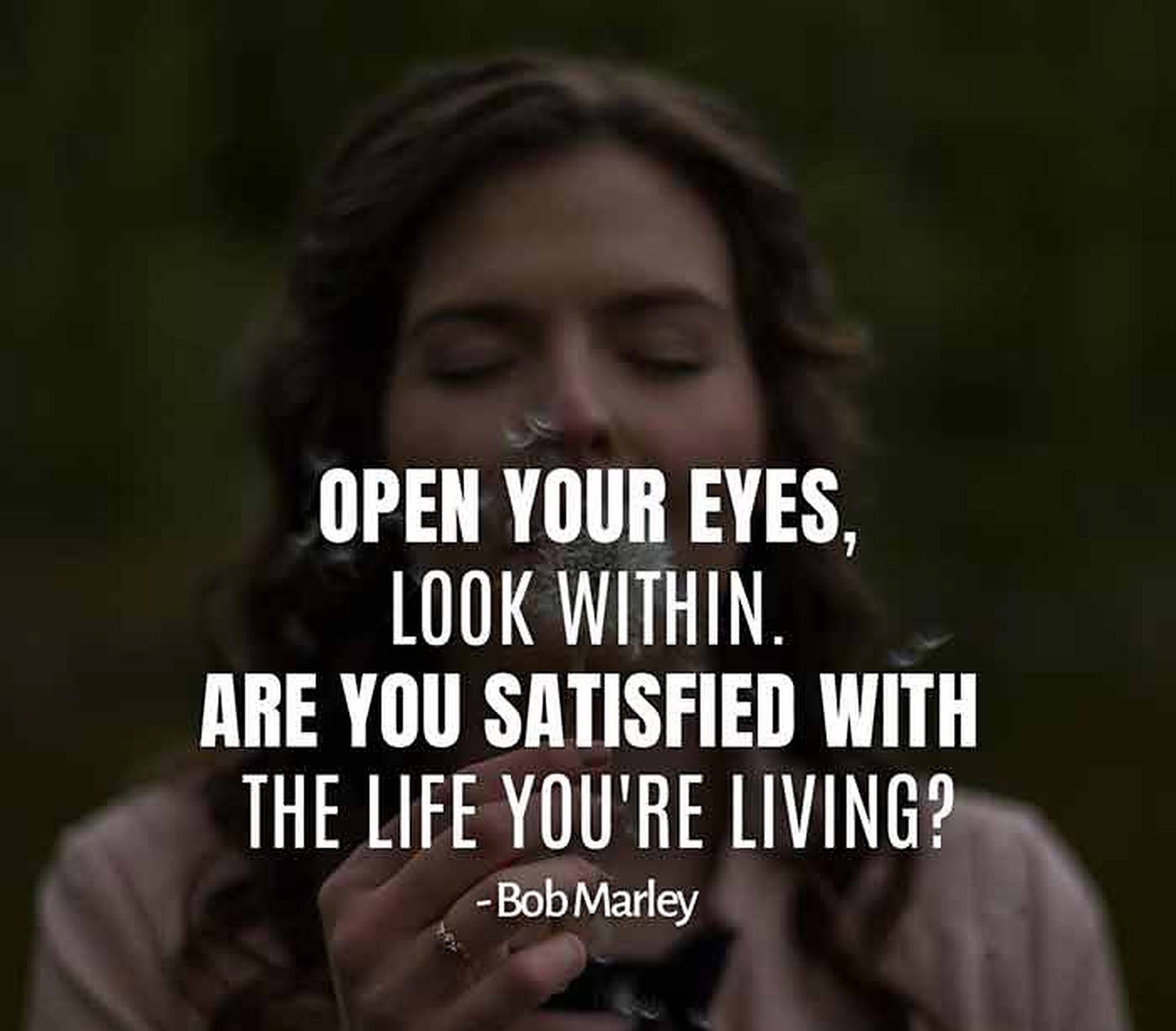 Bob Marley, motivational quotes, woman, Full HD Desktop Wallpaper