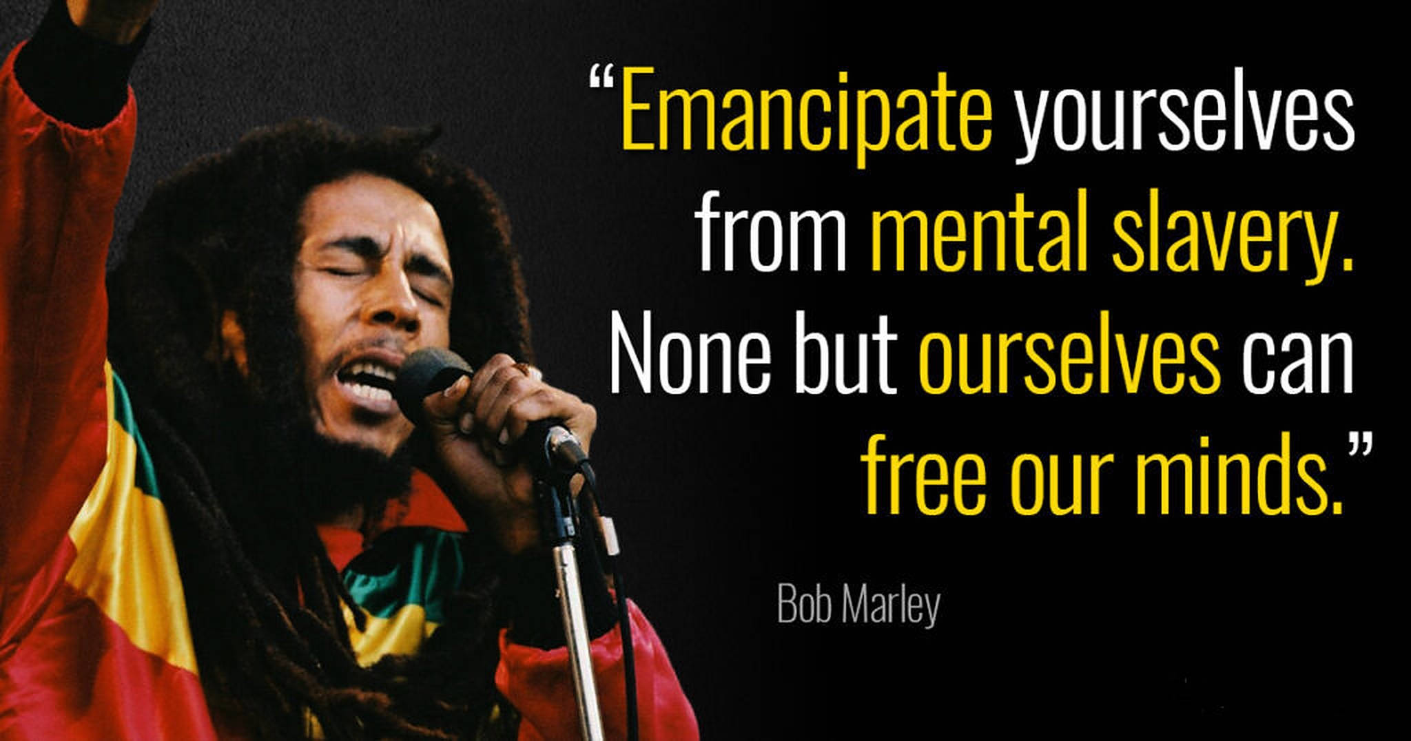 Bob Marley, red yellow and green jacket, black background, Full HD Desktop Wallpaper