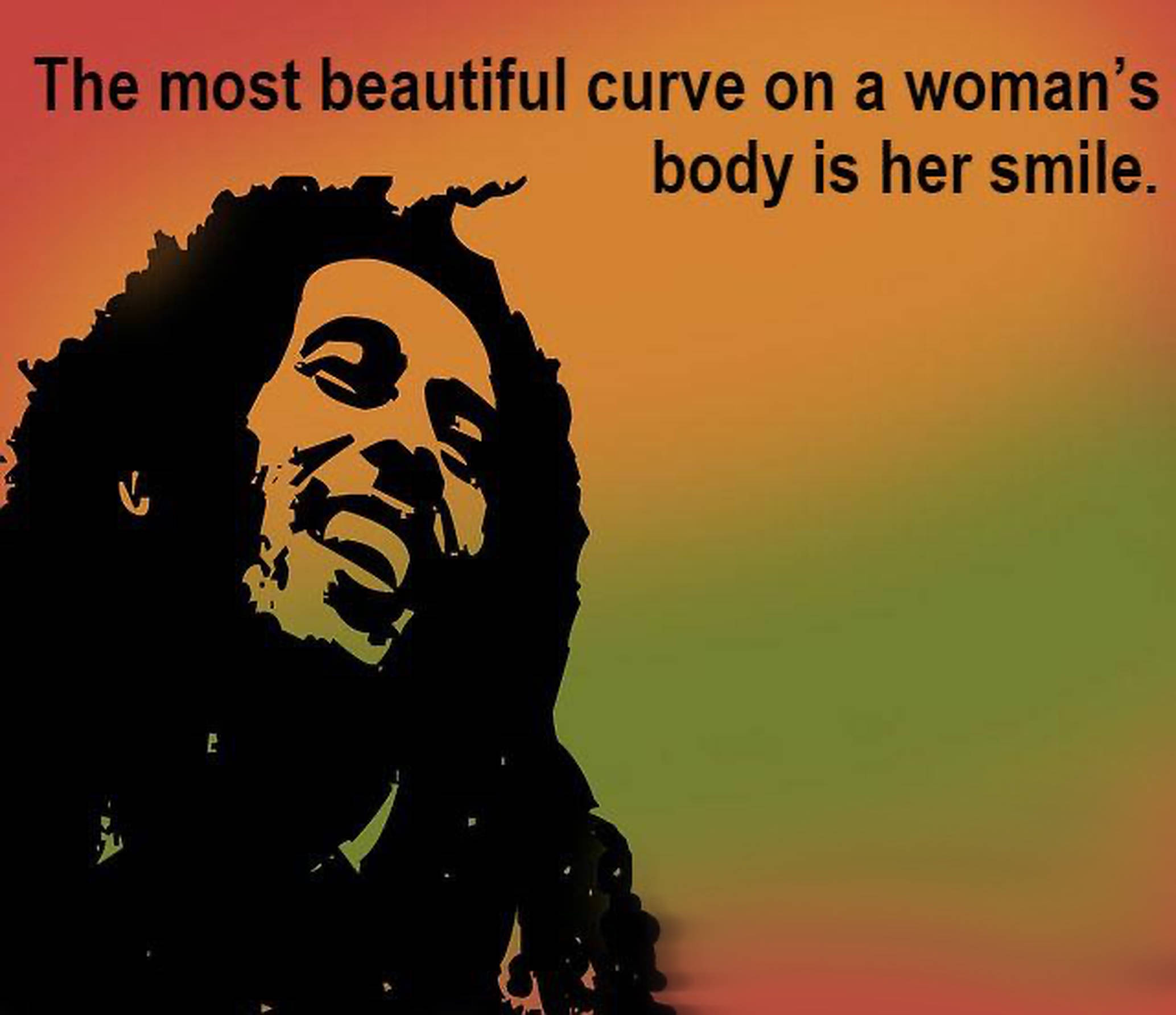 Bob Marley, dreadlocks, gradient sunset, Full HD Desktop Wallpaper