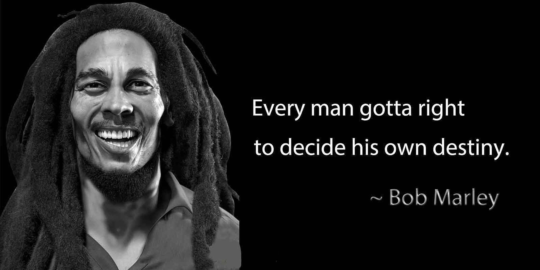 Bob Marley, dreadlocks, black and white portrait, Full HD Desktop Wallpaper