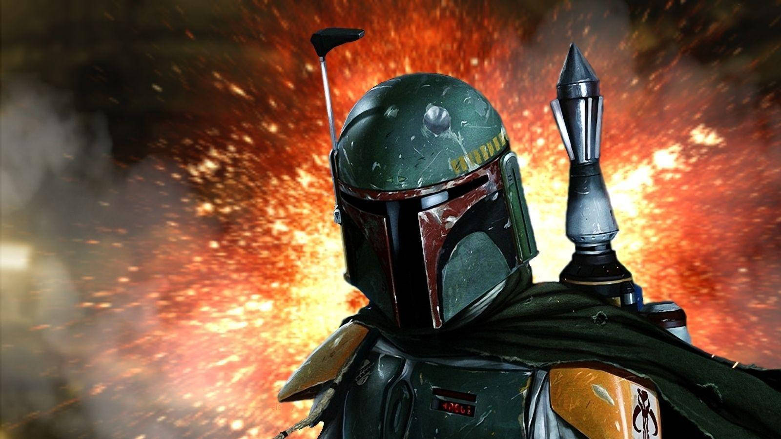Boba Fett, helmet, cape, HD Desktop Wallpaper