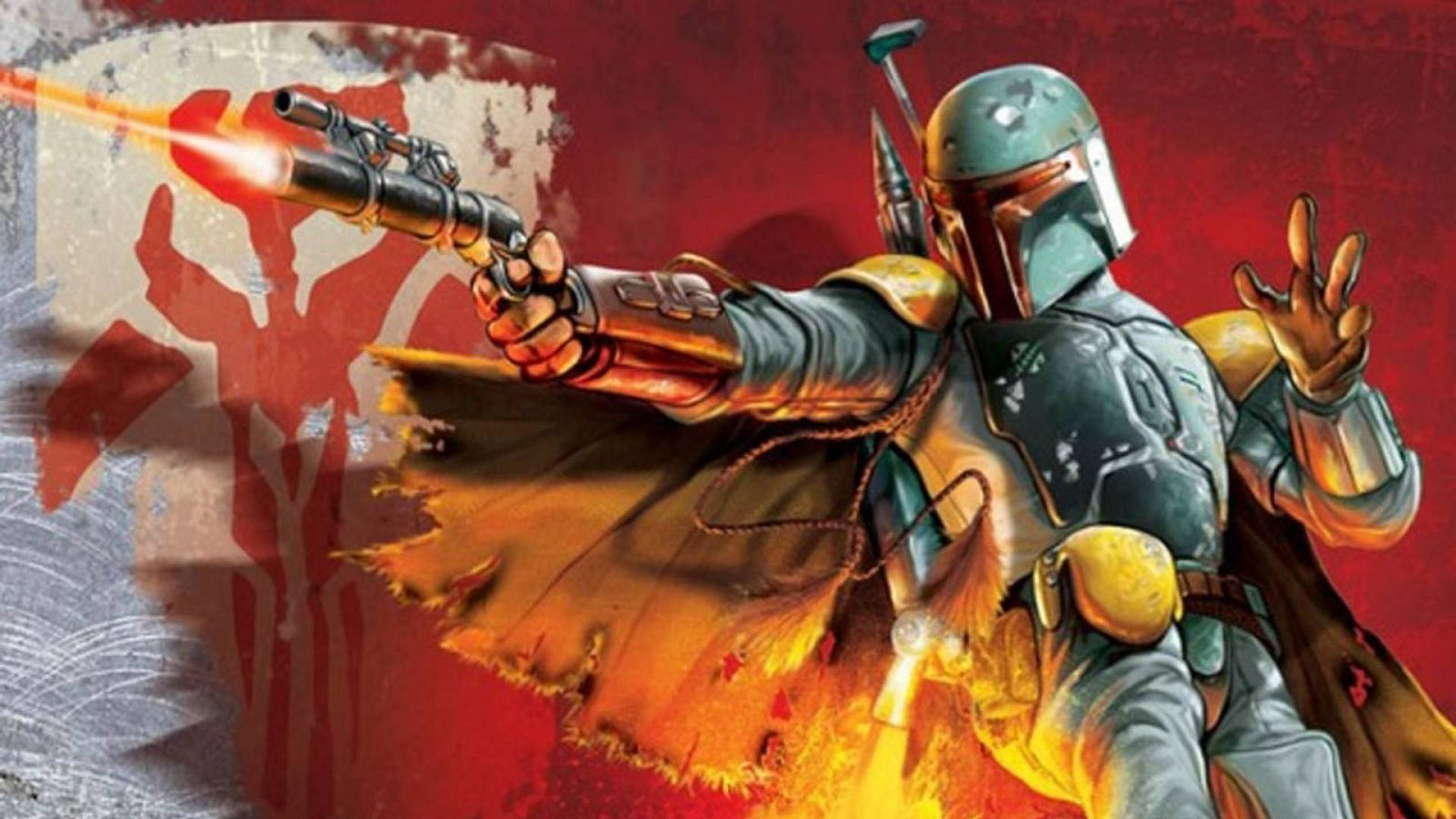 Boba Fett, full armor, blaster, Full HD Desktop Wallpaper