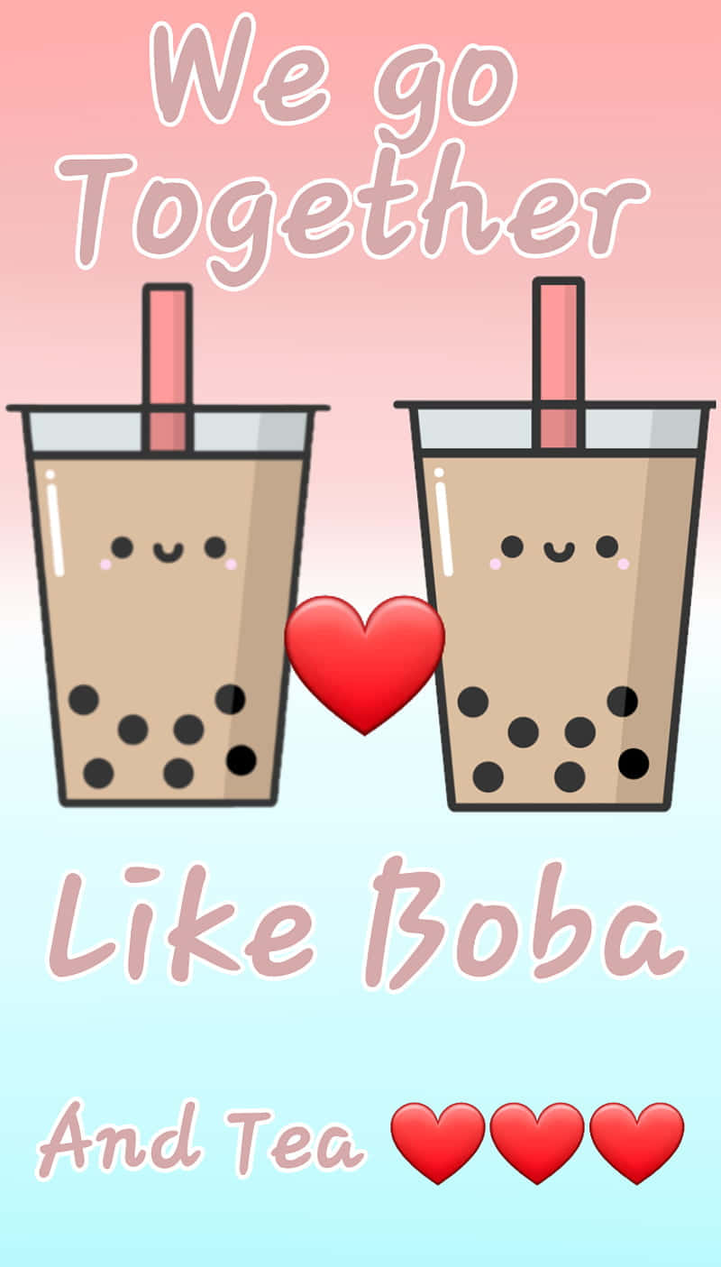 boba tea cups, smiling faces, black pearls, HD Phone Wallpaper