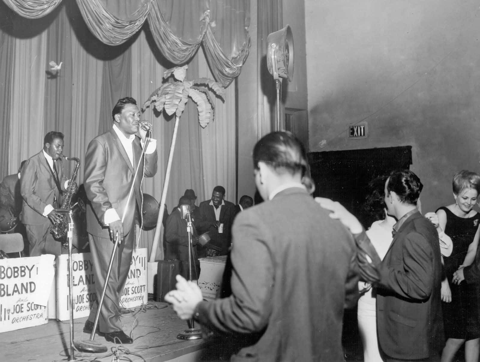 Bobby Blue Bland, 1950s jazz club, singer, HD Desktop Wallpaper