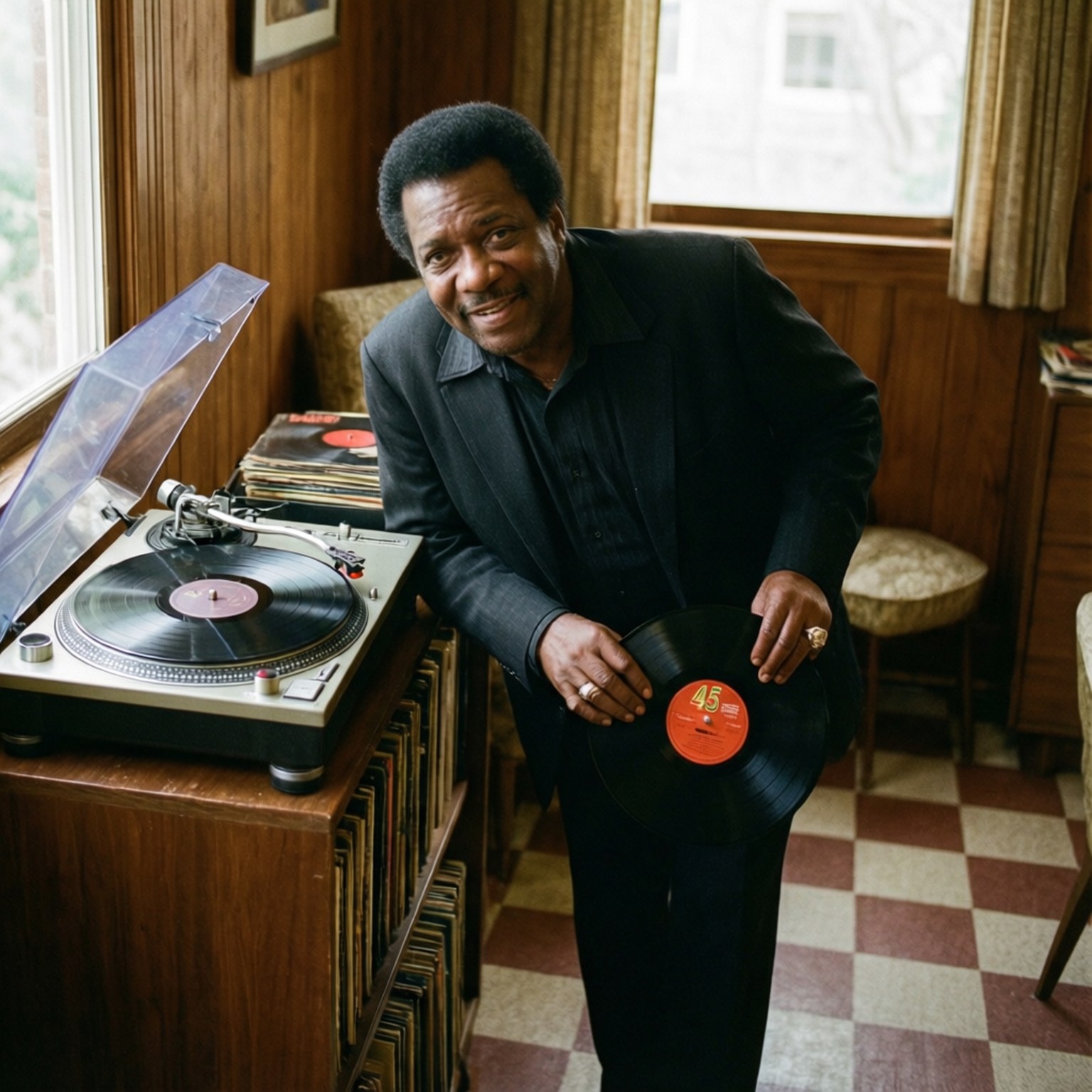 Bobby Blue Bland, turntable, records, HD Desktop Wallpaper